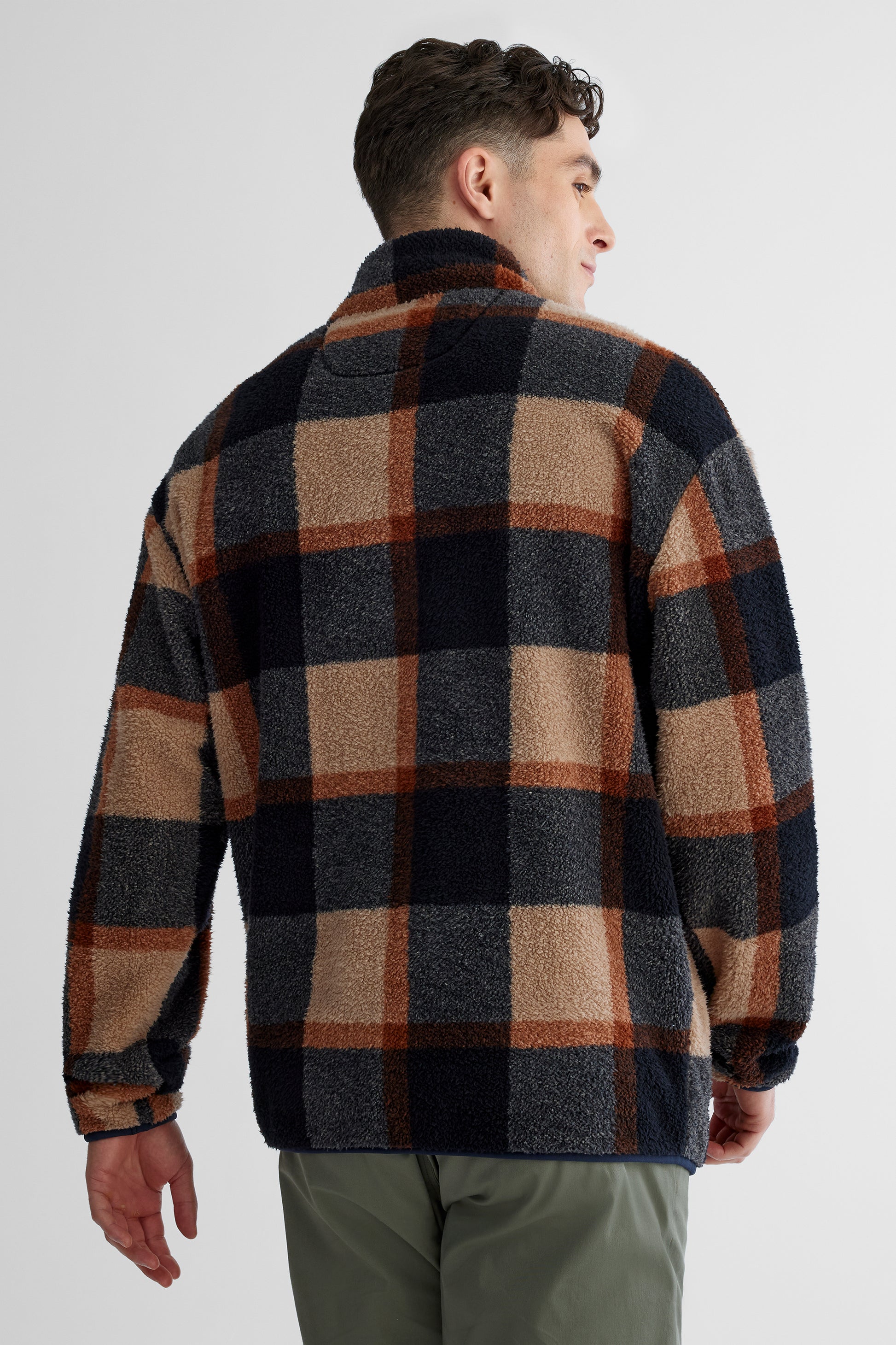 Chandail ouaté - Homme && MARIN/MULTI