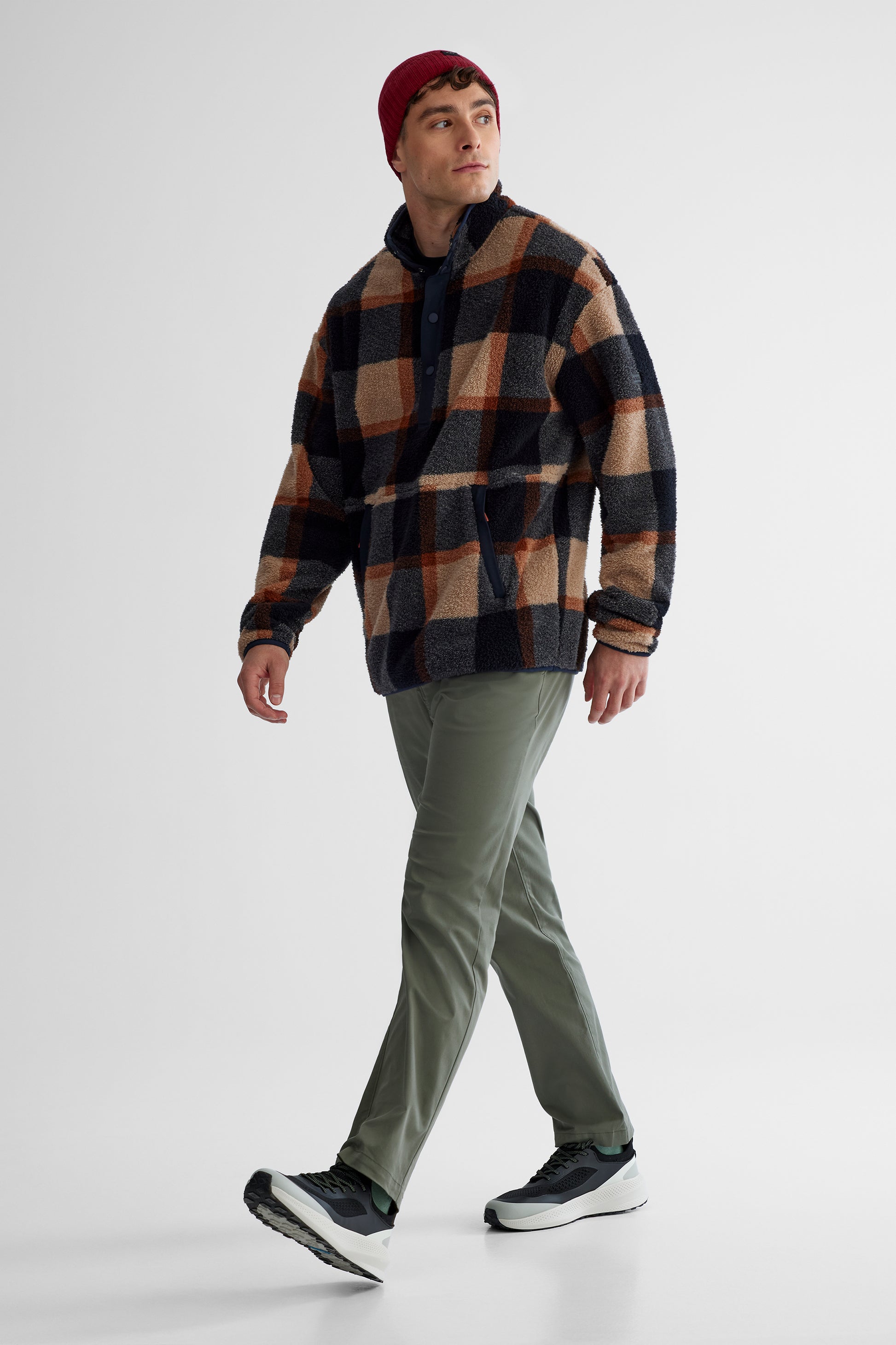 Chandail ouaté - Homme && MARIN/MULTI