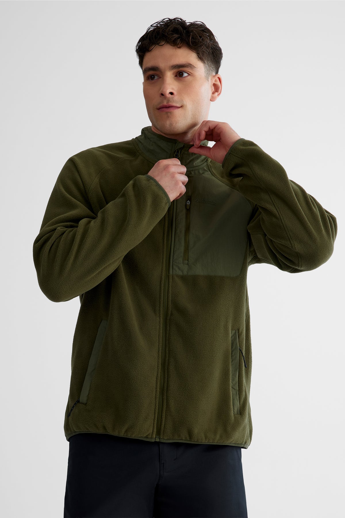 Veste polaire - Homme && OLIVE