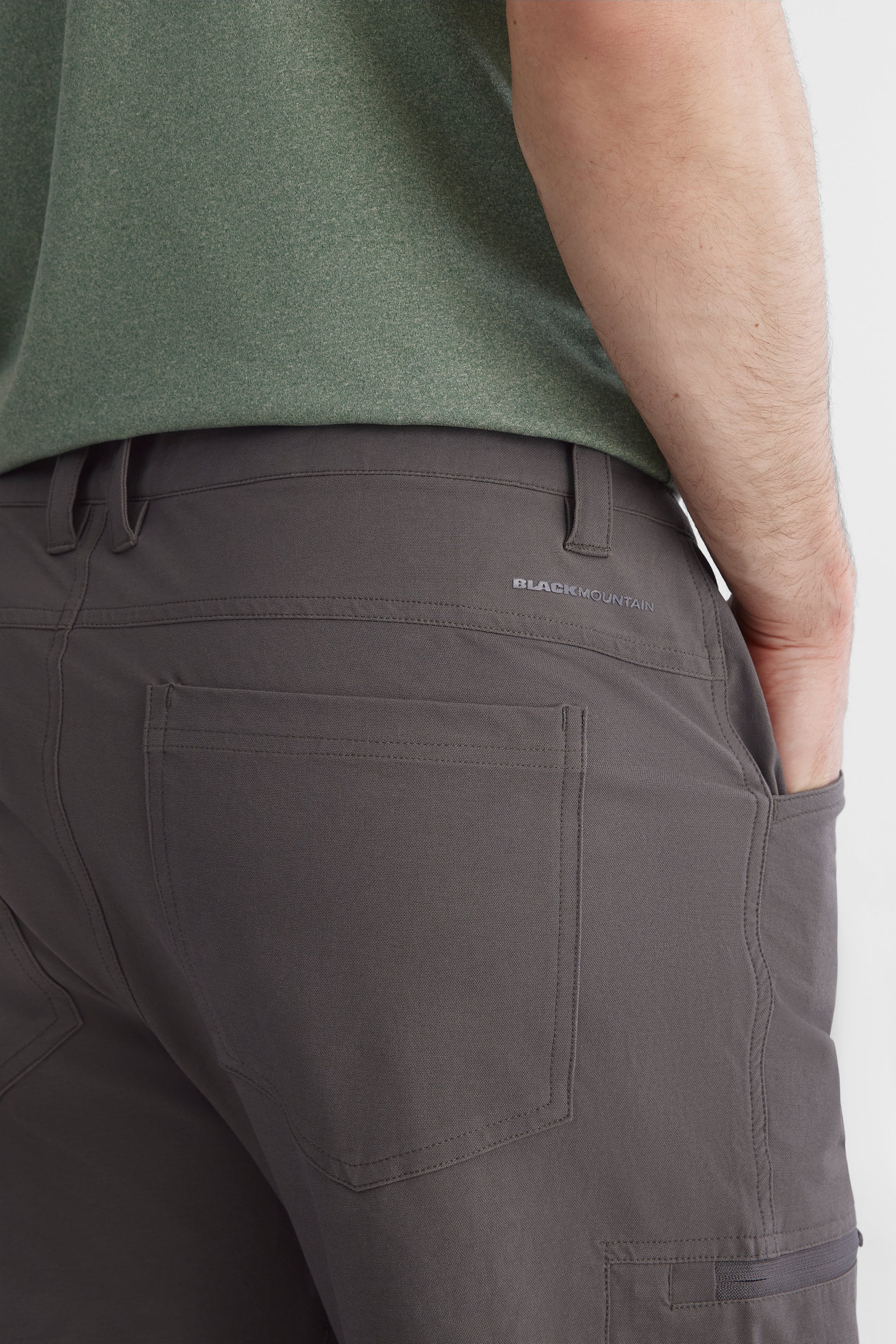 Pantalon cargo - Homme && CHARBON