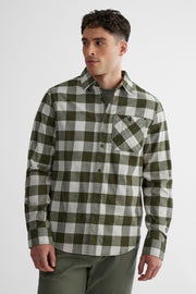 Chemise manches longues - Homme && OLIVE