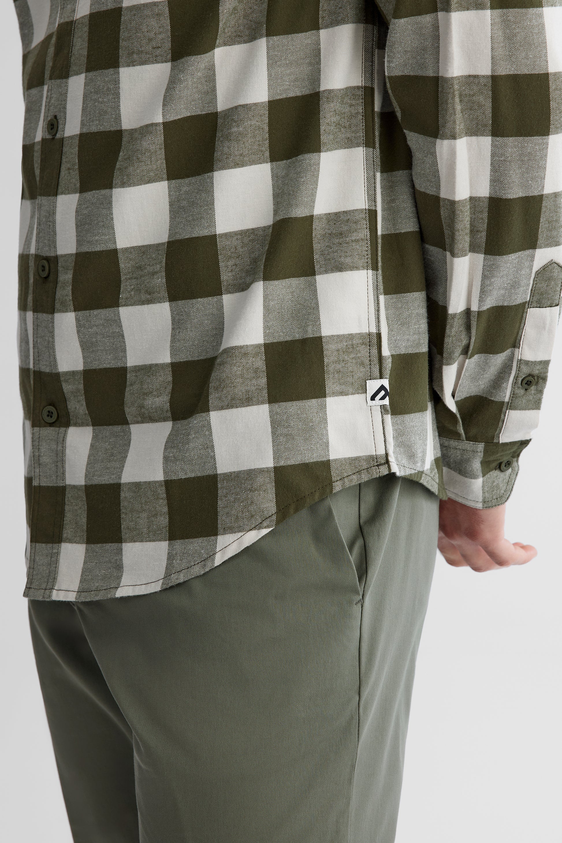 Chemise manches longues - Homme && OLIVE