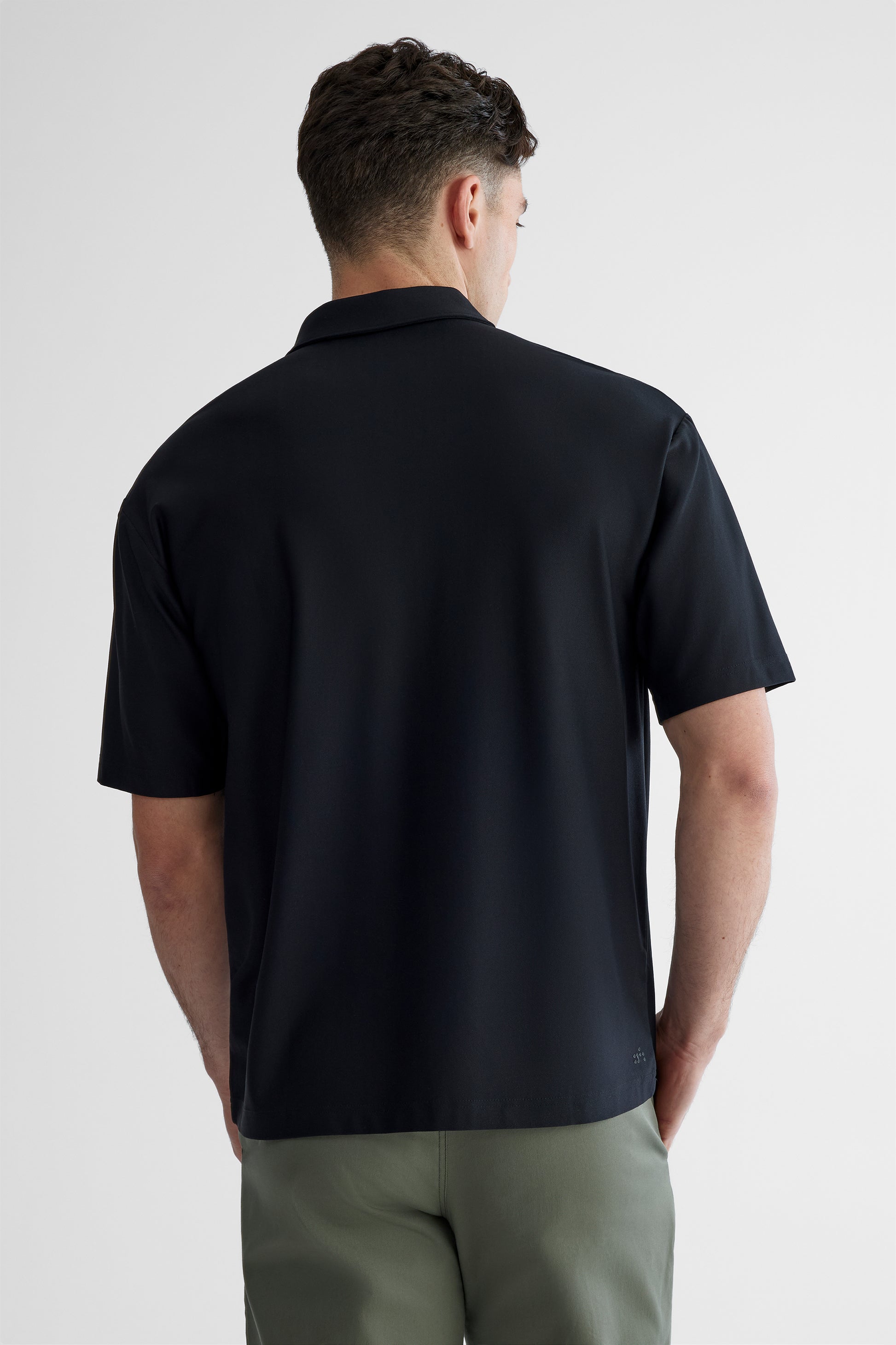 Chandail polo - Homme && NOIR