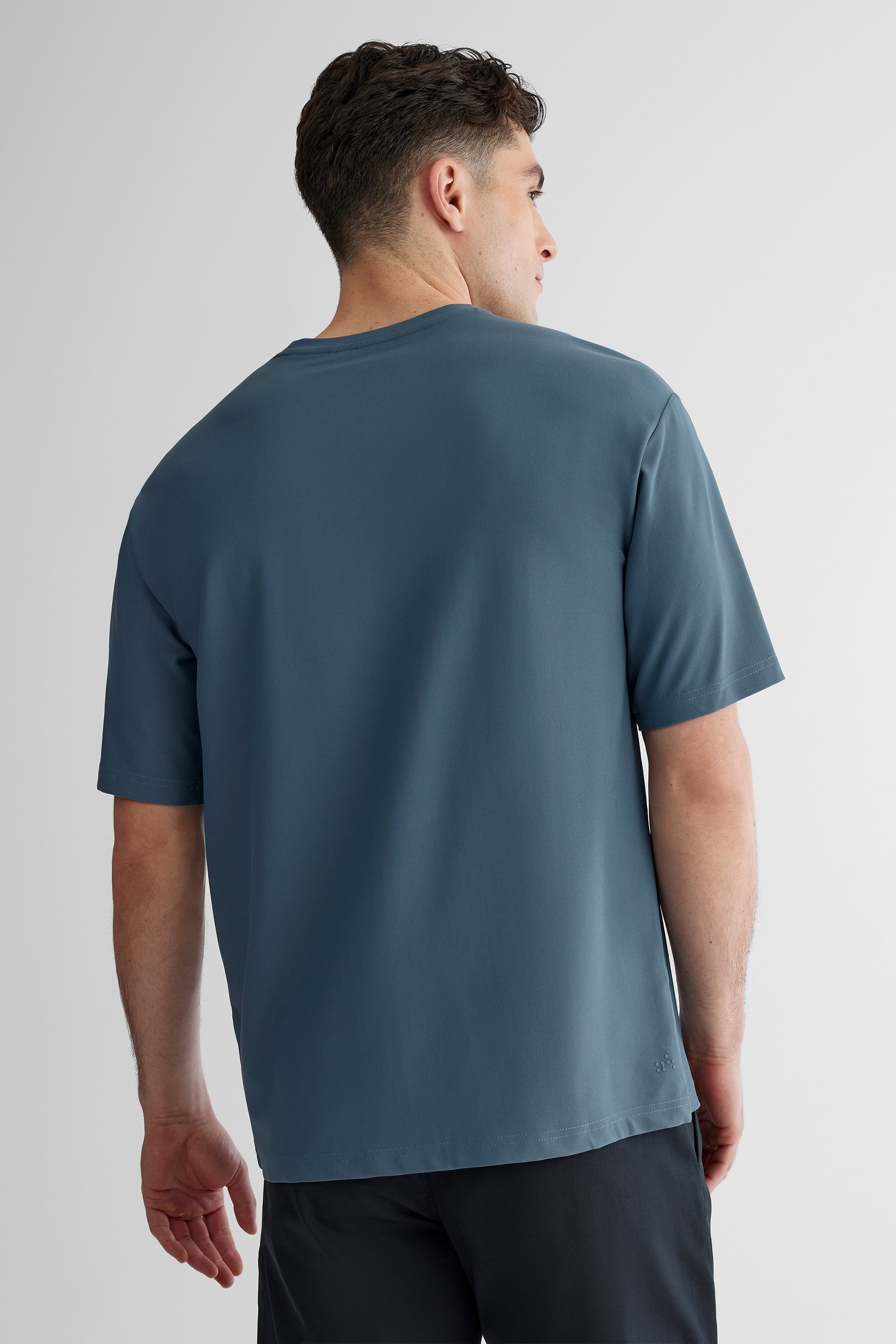 Chandail manches courtes - Homme && MARIN