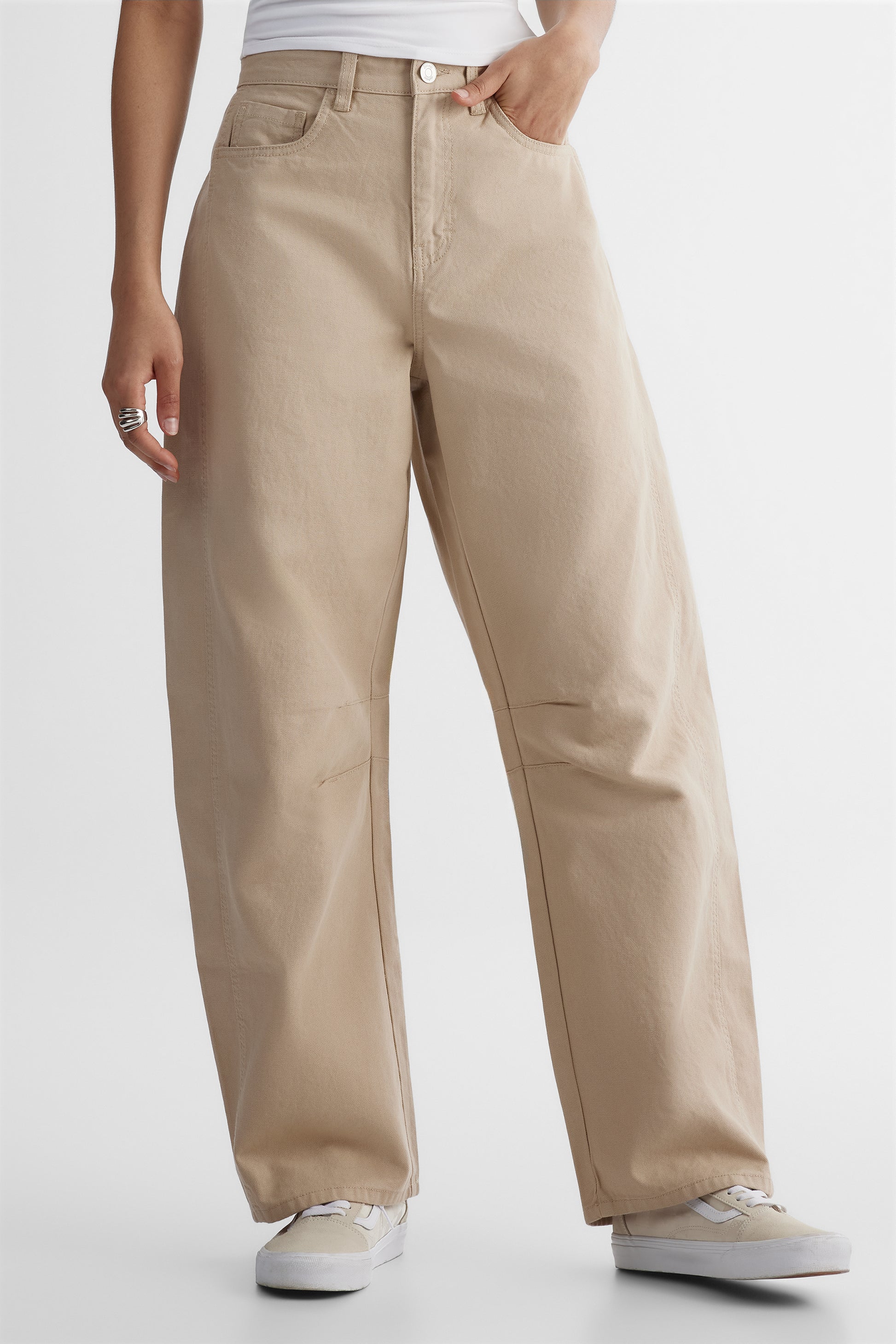 Pantalon - Ado fille && BEIGE