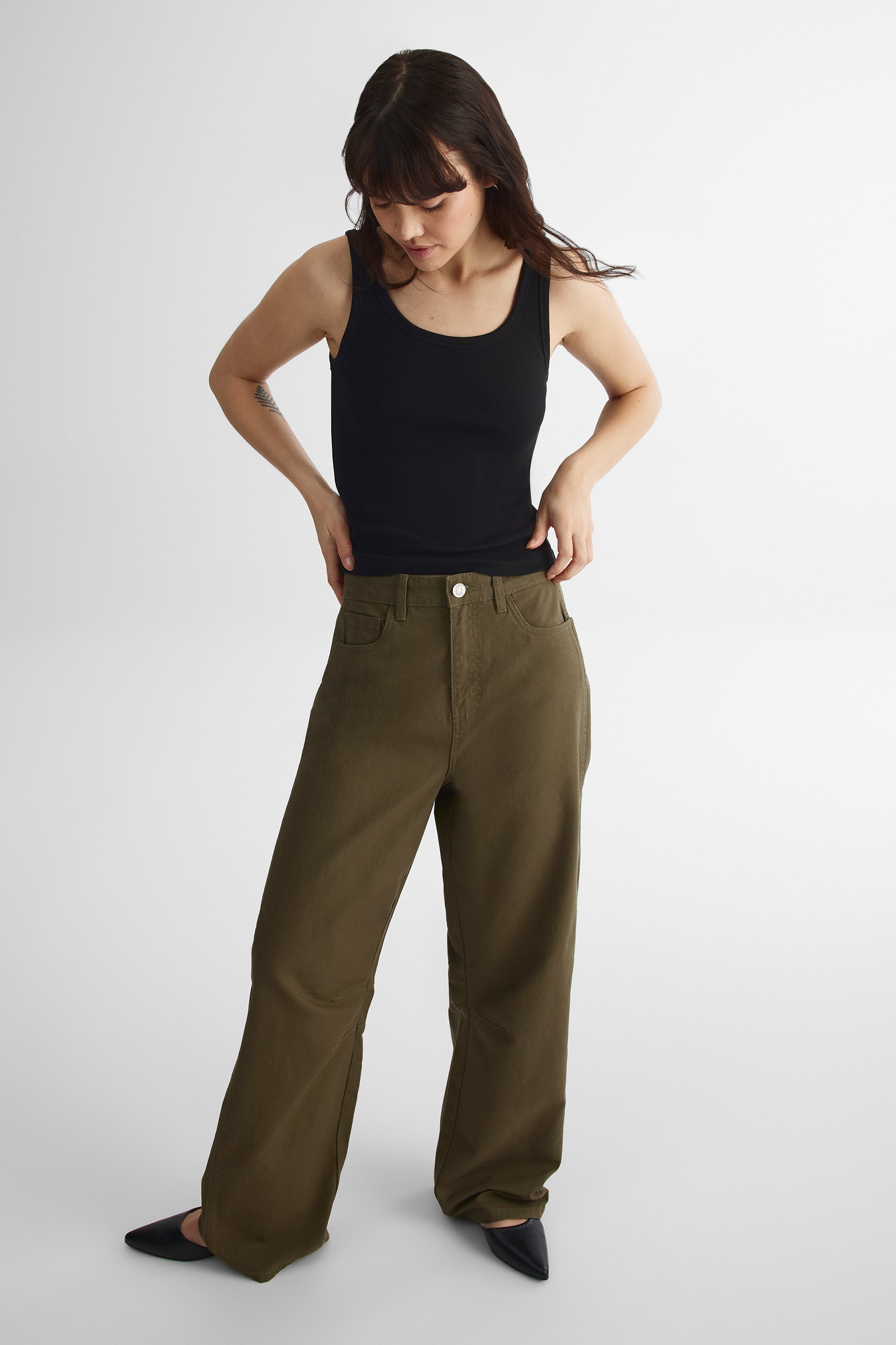 Pantalon - Ado fille && KAKI