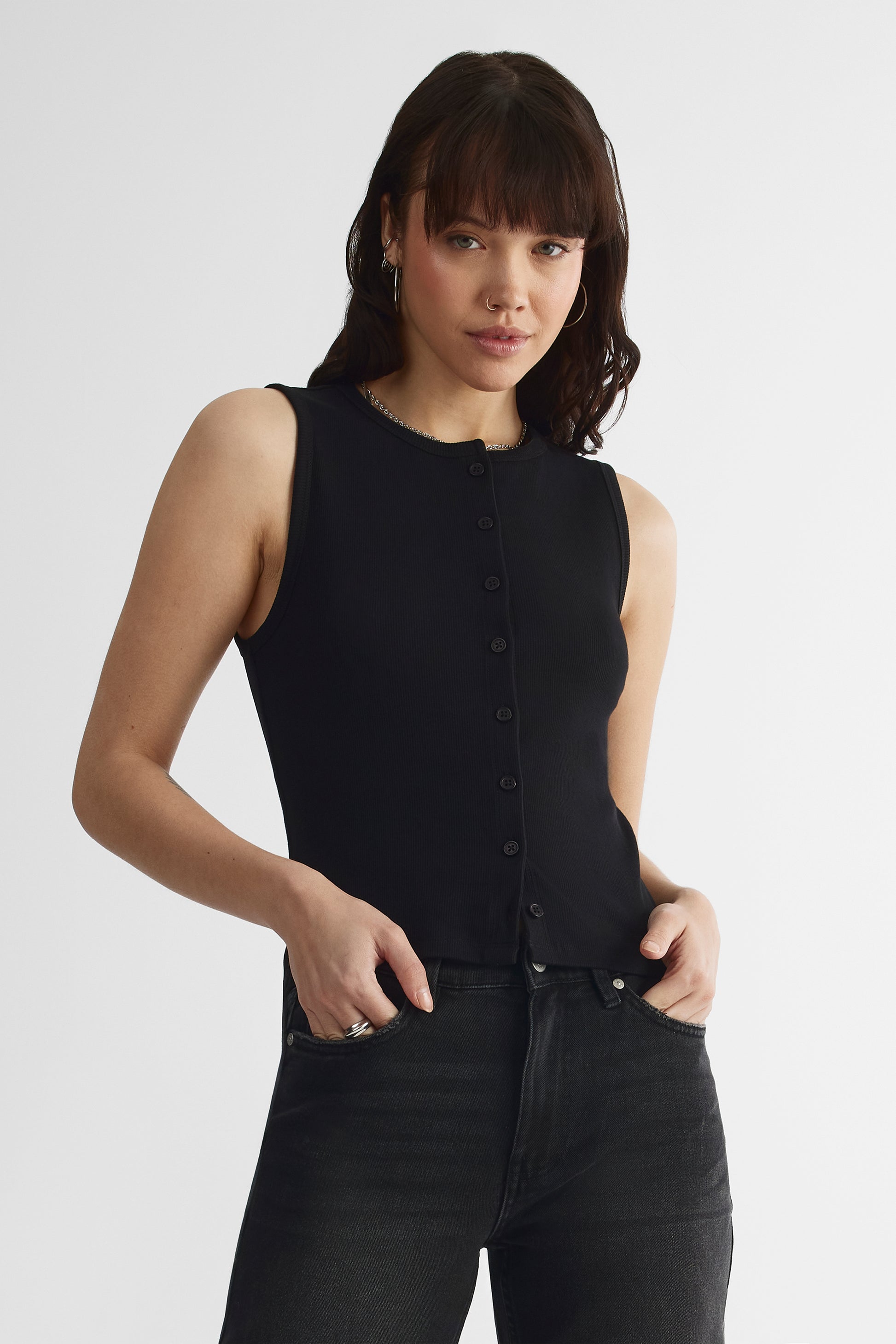 Camisole - Ado fille && NOIR