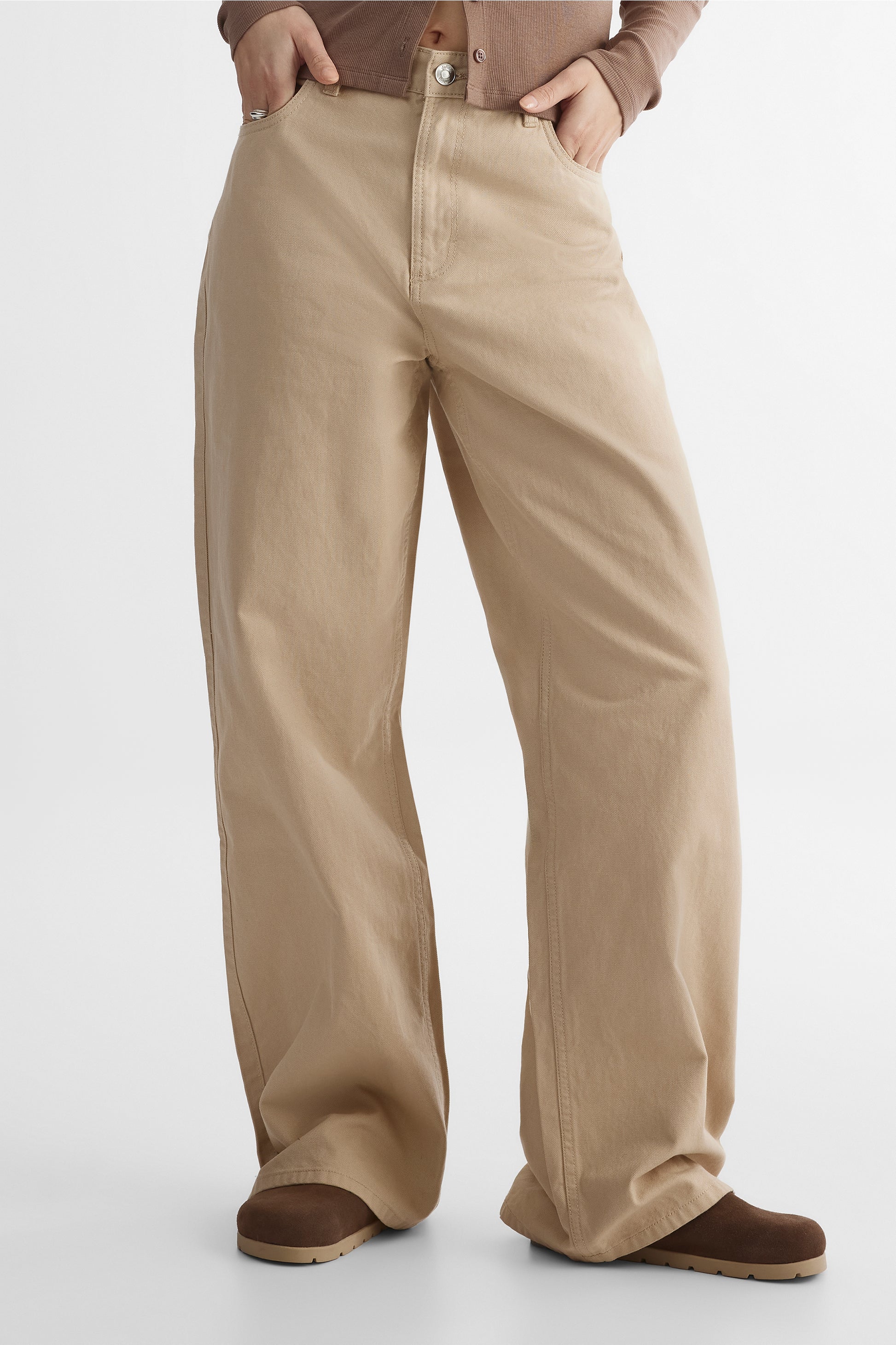 Pantalon - Ado fille && BEIGE