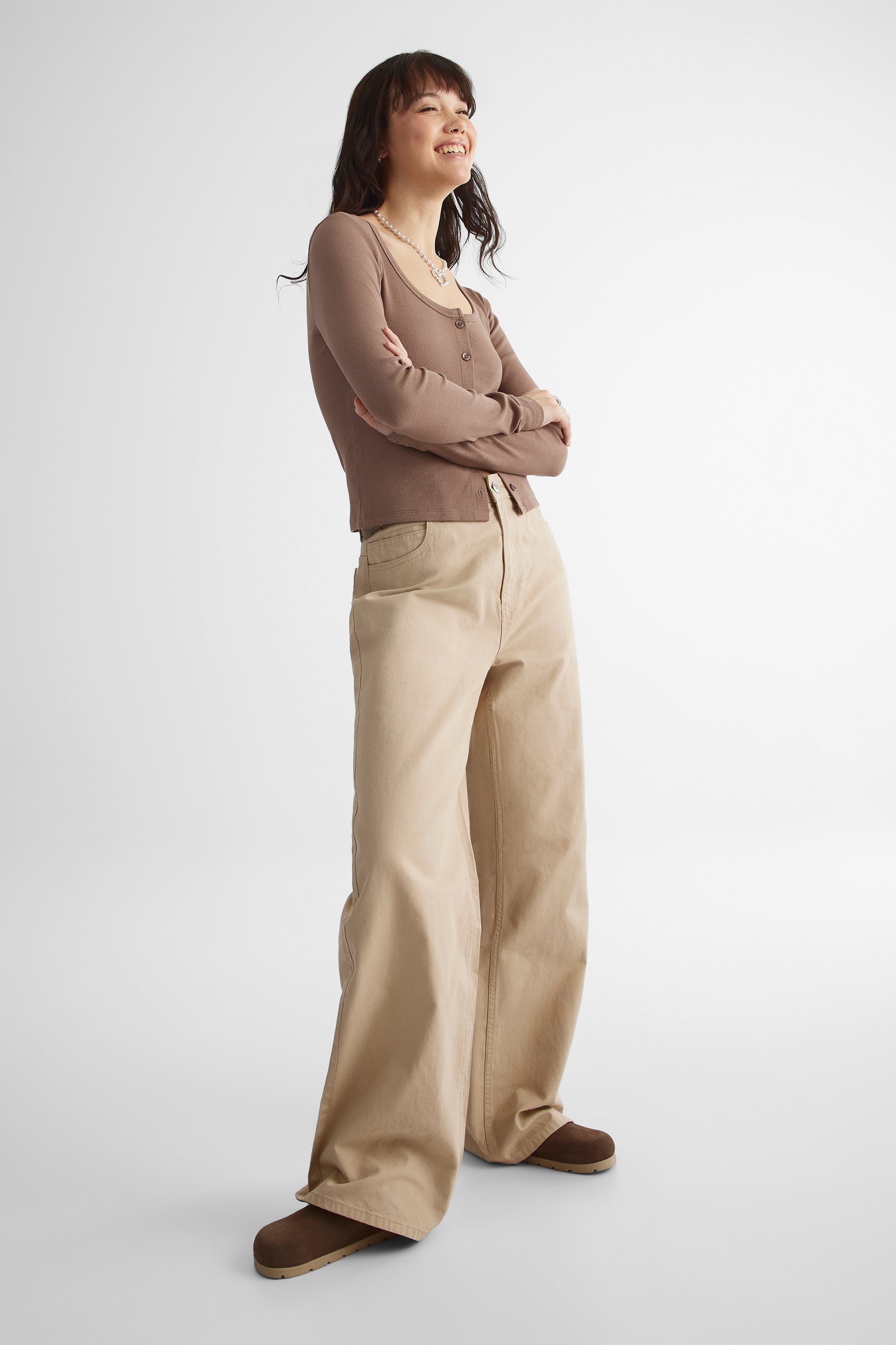 Pantalon - Ado fille && BEIGE