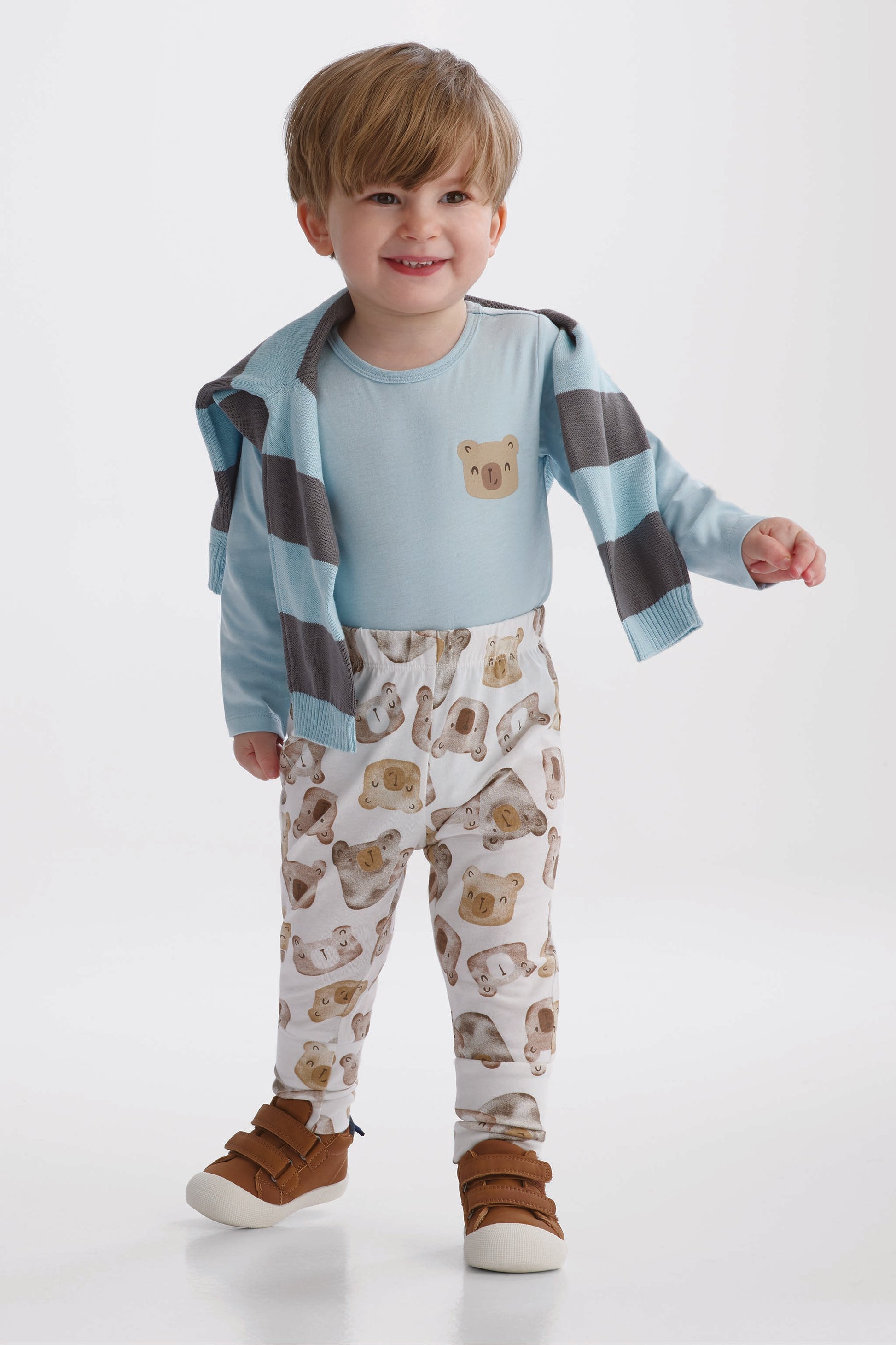 Legging - Bébé garçon && BLANC CASSÉ/MULTI