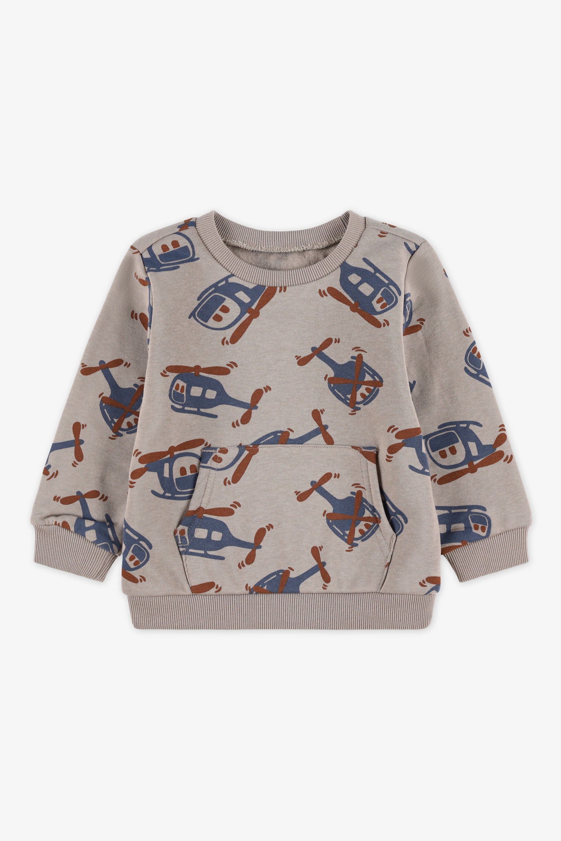 Chandail ouaté - Bébé garçon && TAUPE MULTI