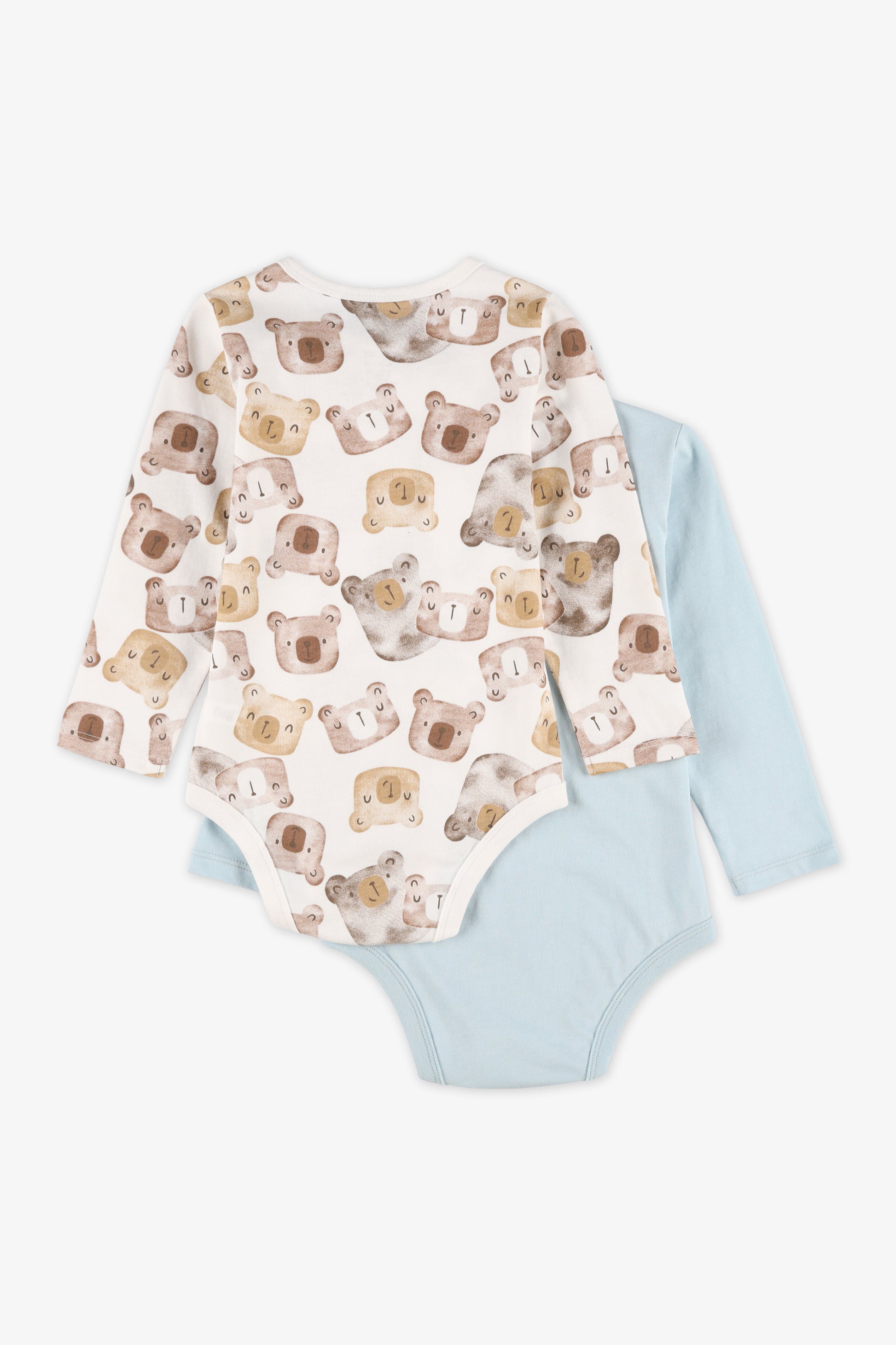 Cache-couche - Bébé garçon && BLEU PALE