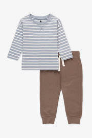 Ensemble 2 morceaux - Bébé garçon && BLEU MULTI