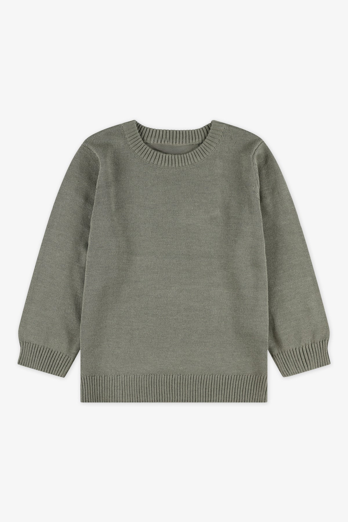 Chandail en tricot - Bébé garçon && KAKI