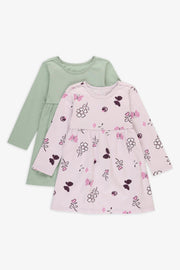 Robe - Bébé fille && LILAS MULTI