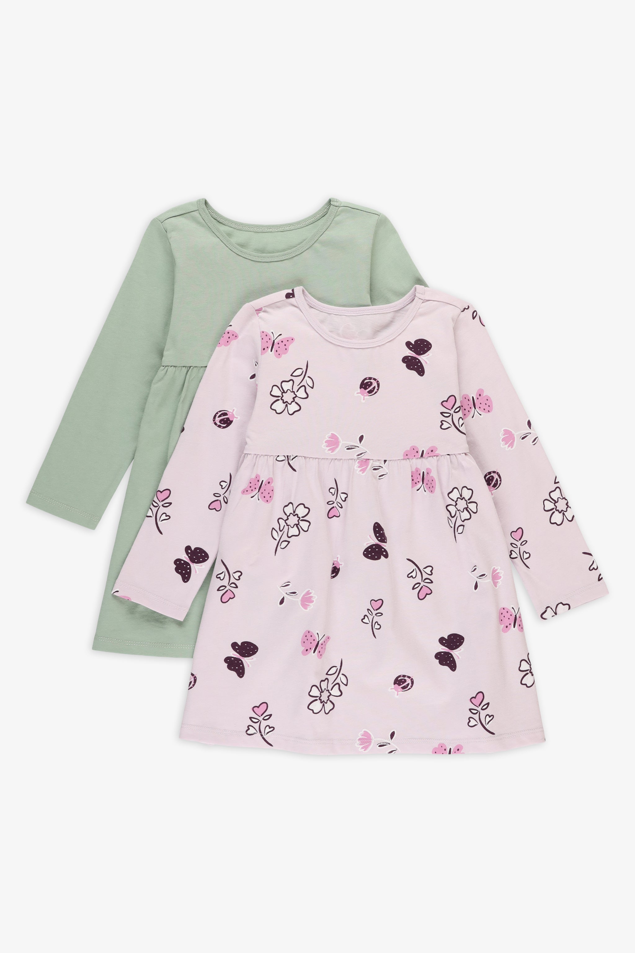Robe - Bébé fille && LILAS MULTI