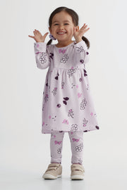 Robe - Bébé fille && LILAS MULTI