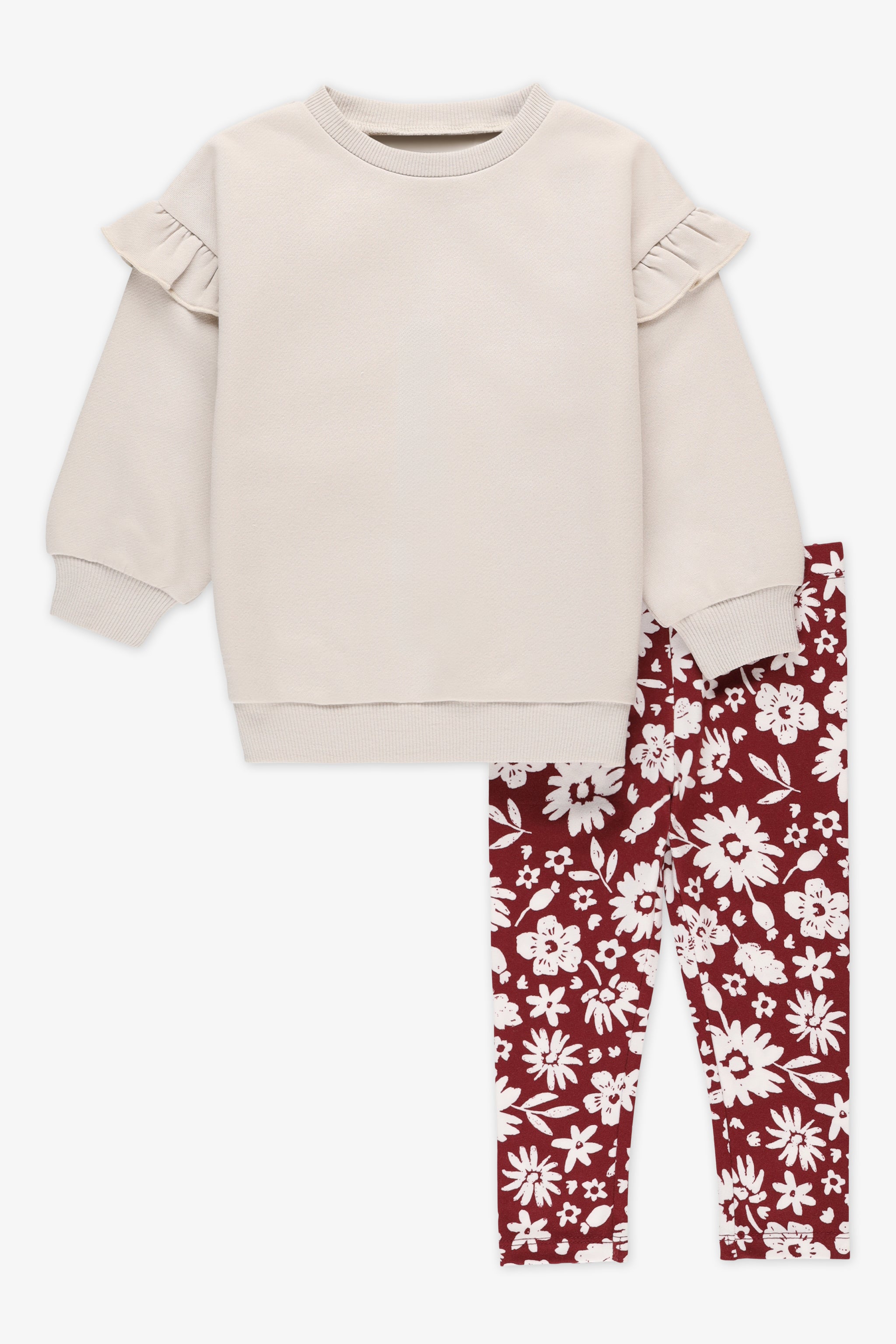 Ensemble 2 morceaux - Bébé fille && BEIGE