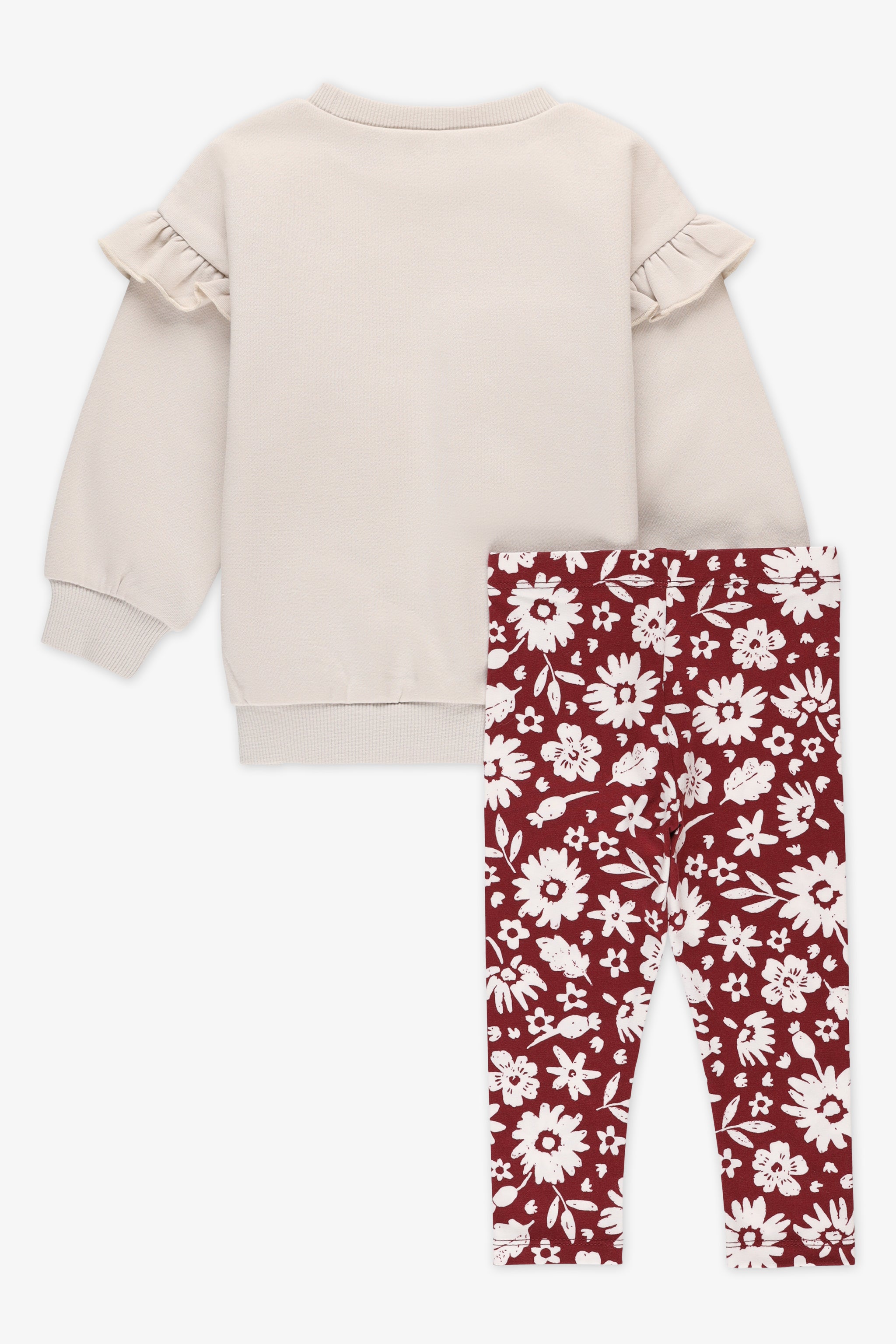 Ensemble 2 morceaux - Bébé fille && BEIGE