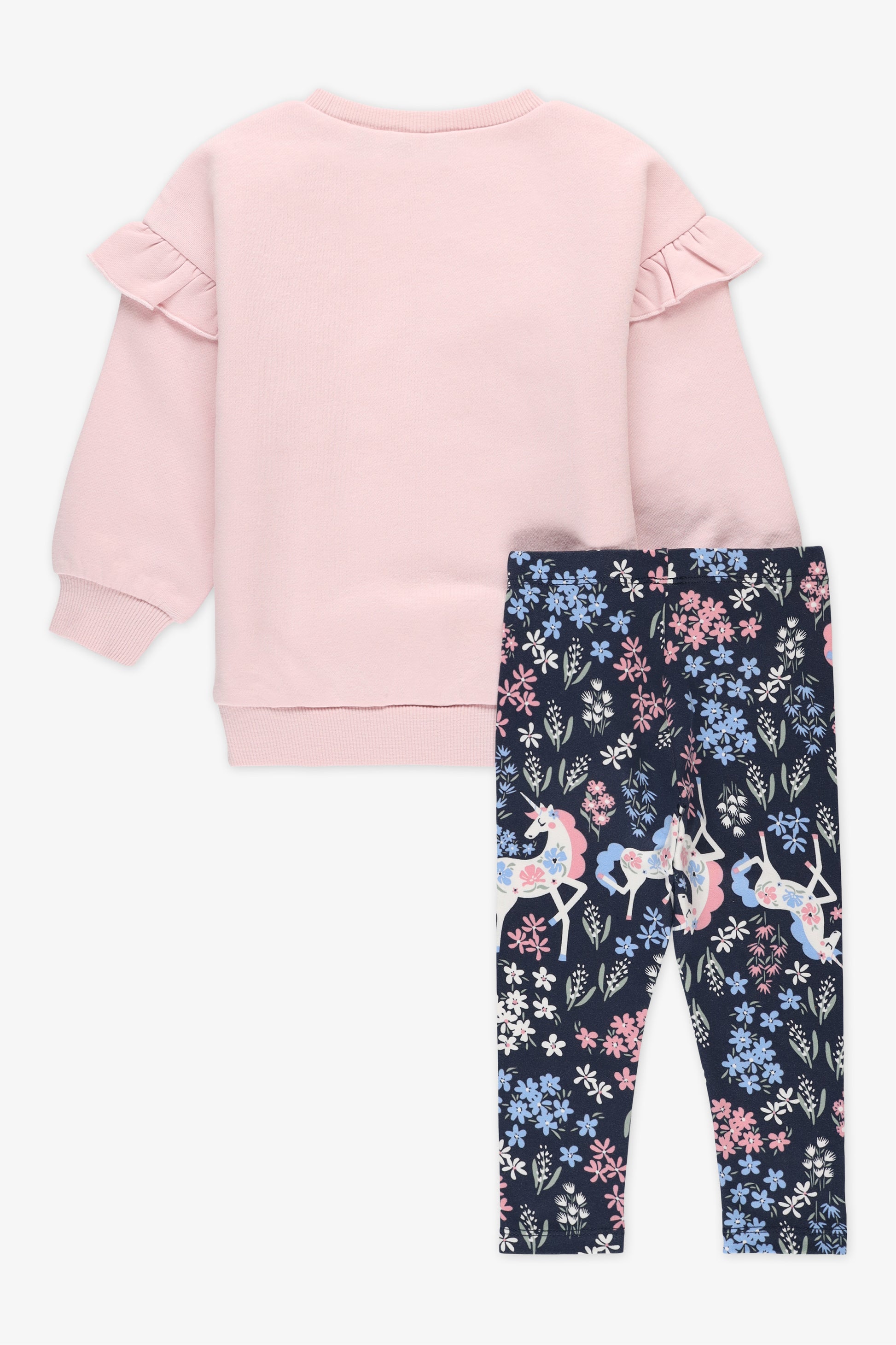 Ensemble 2 morceaux - Bébé fille && ROSE