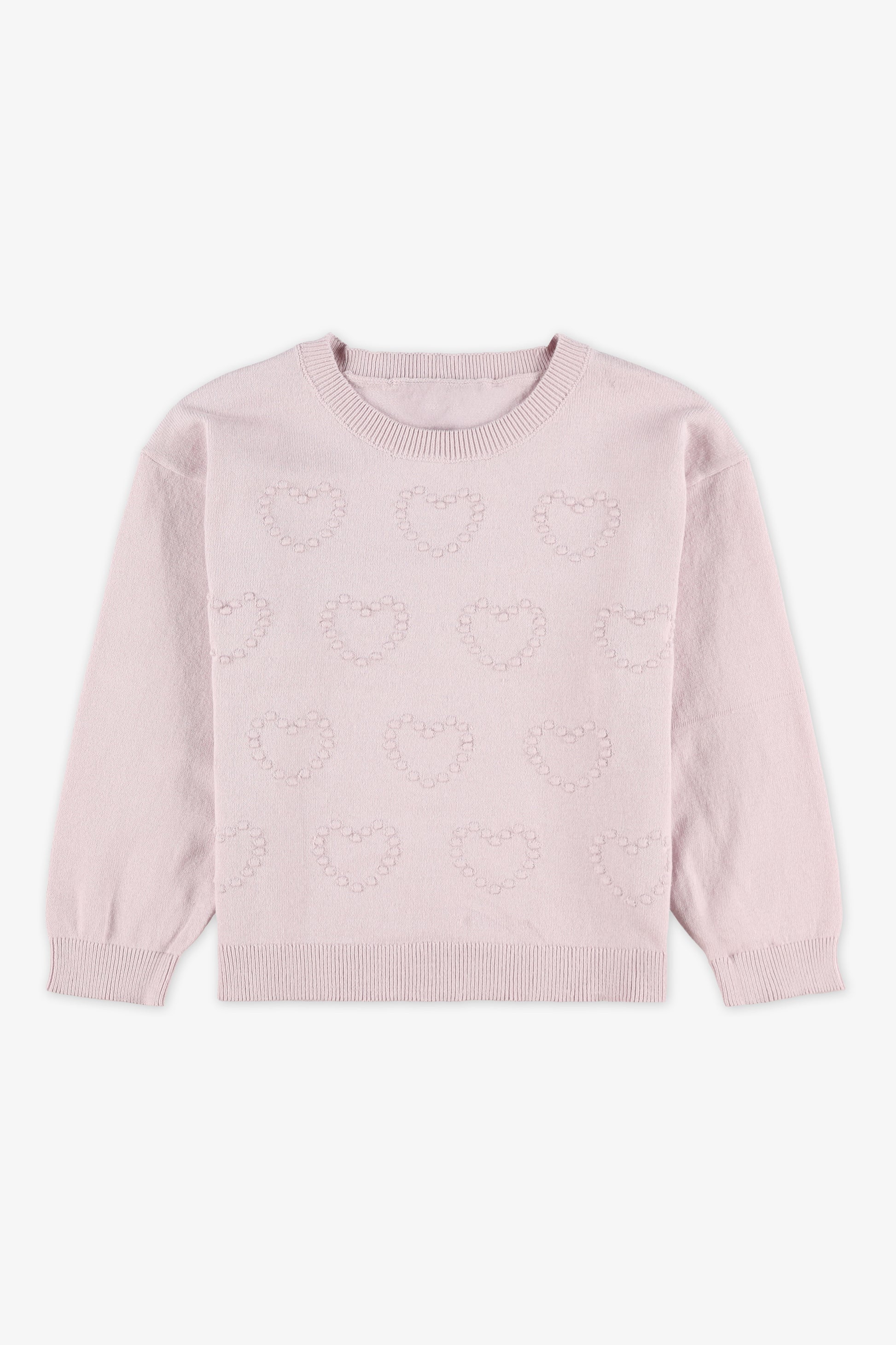 Chandail en tricot - Bébé fille && LILAS
