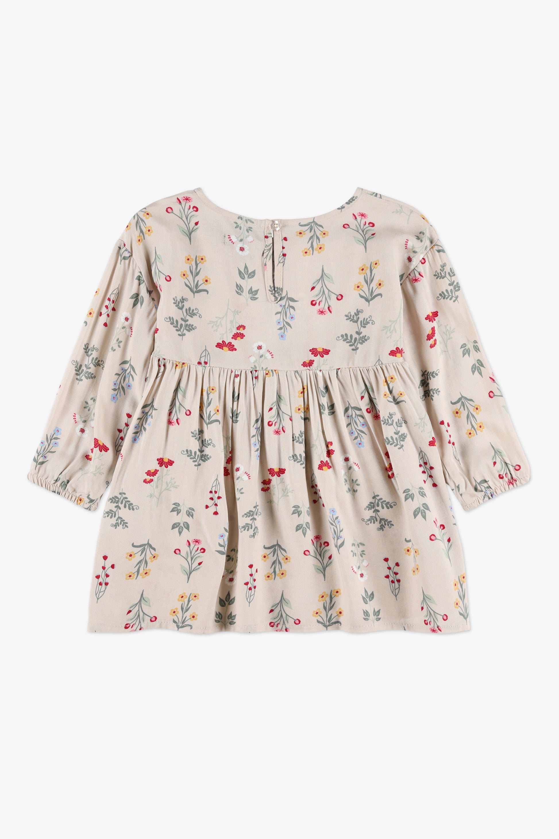 Robe - Bébé fille && BEIGE/MULTI