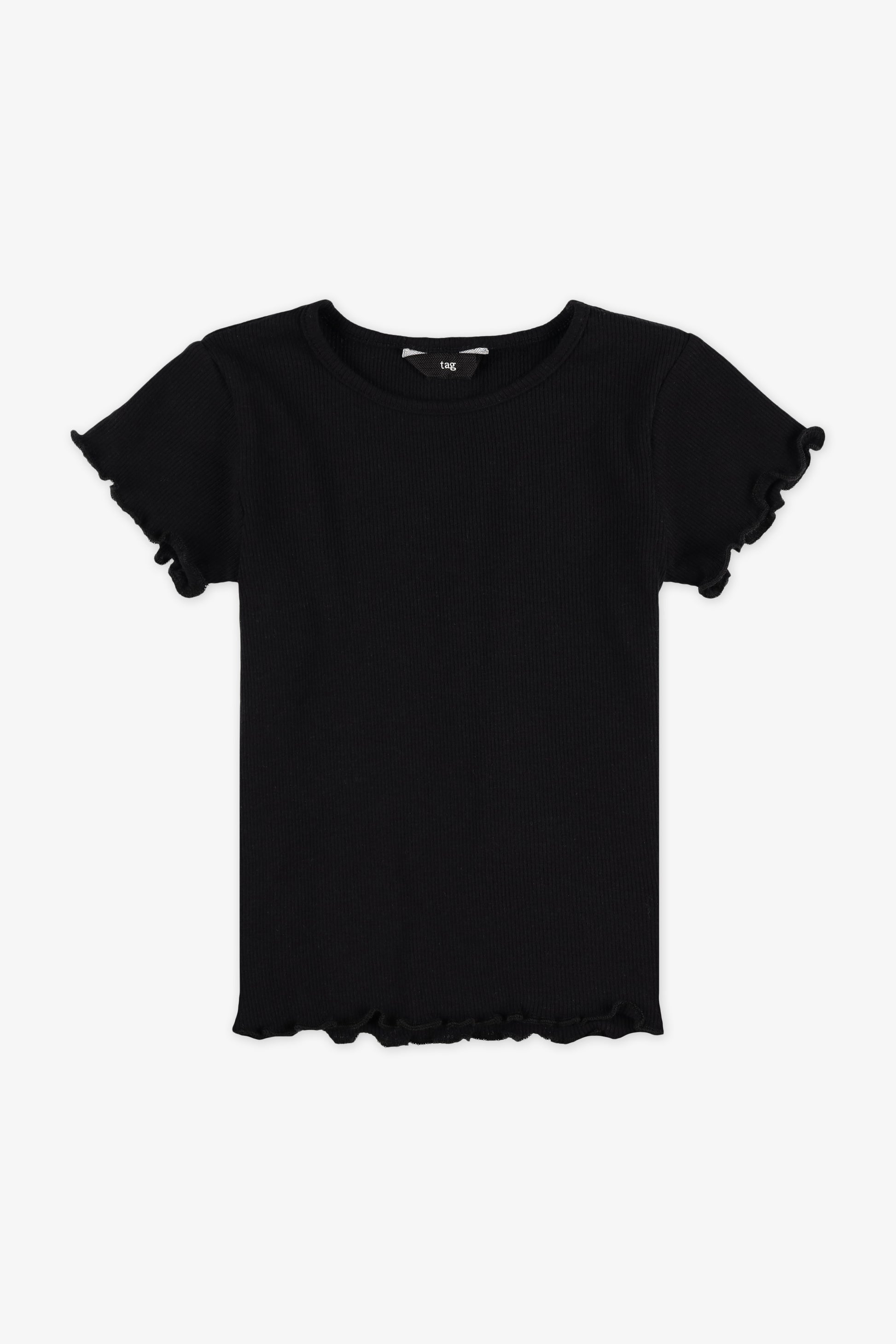 Chandail manches courtes - Bébé fille && NOIR