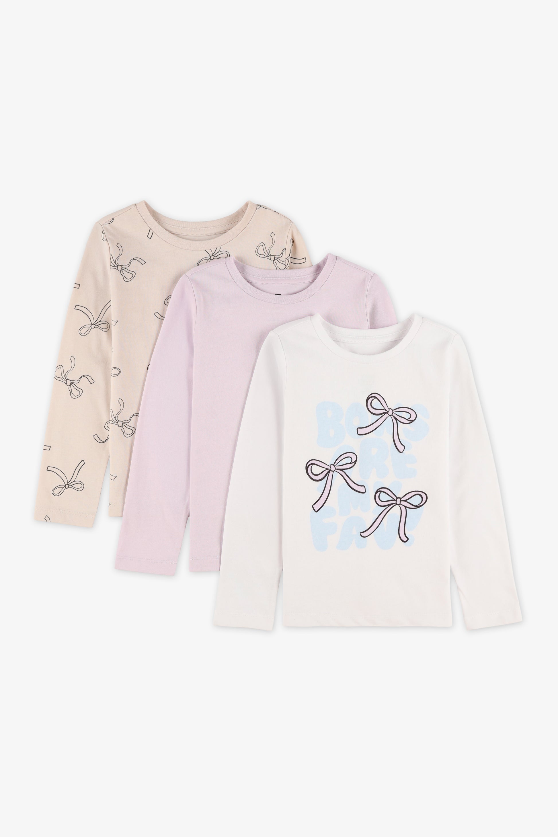 Chandail léger - Enfant fille && BLANC