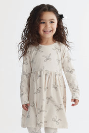 Robe - Enfant fille && BEIGE/MULTI