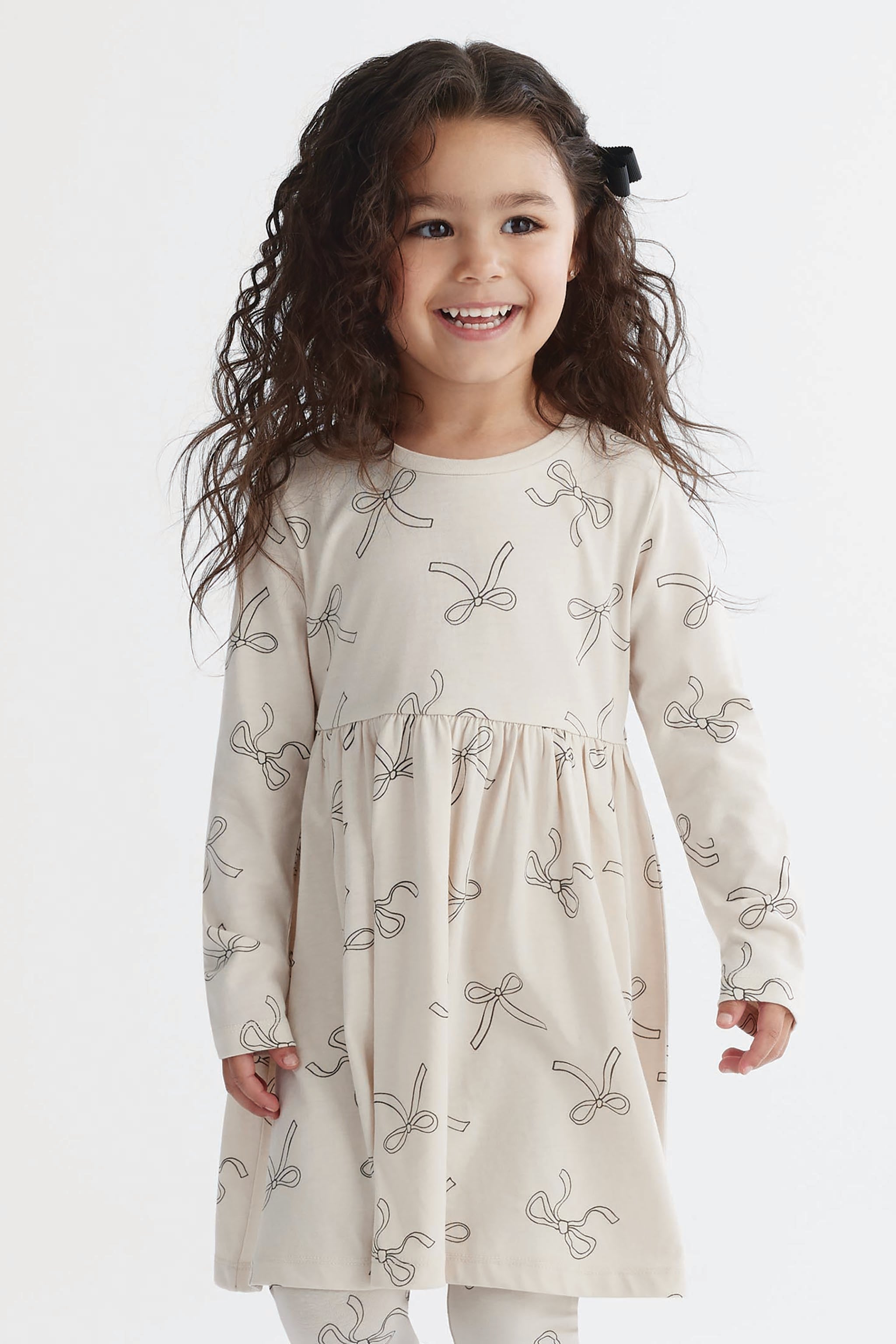 Robe - Enfant fille && BEIGE/MULTI