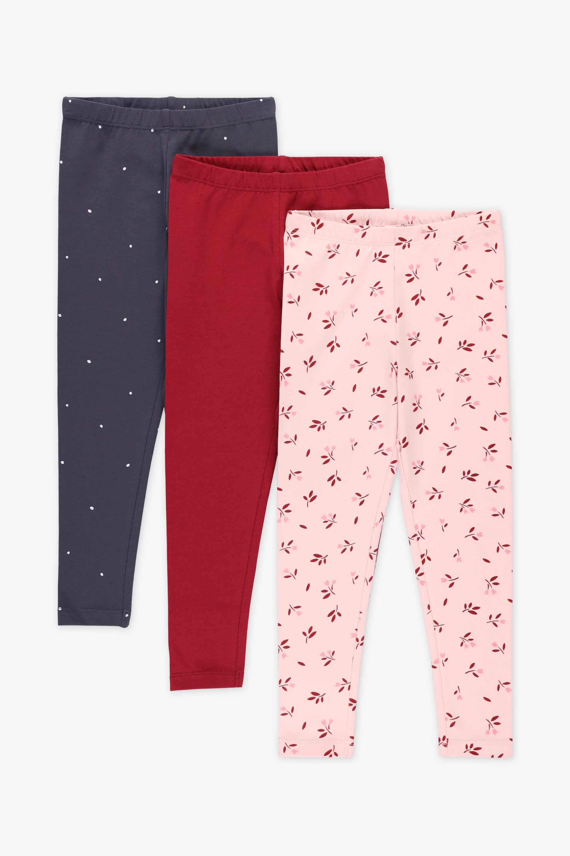 Legging - Enfant fille && CHARBON/MULTI