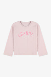 Chandail léger 2/20$ - Enfant fille && ROSE