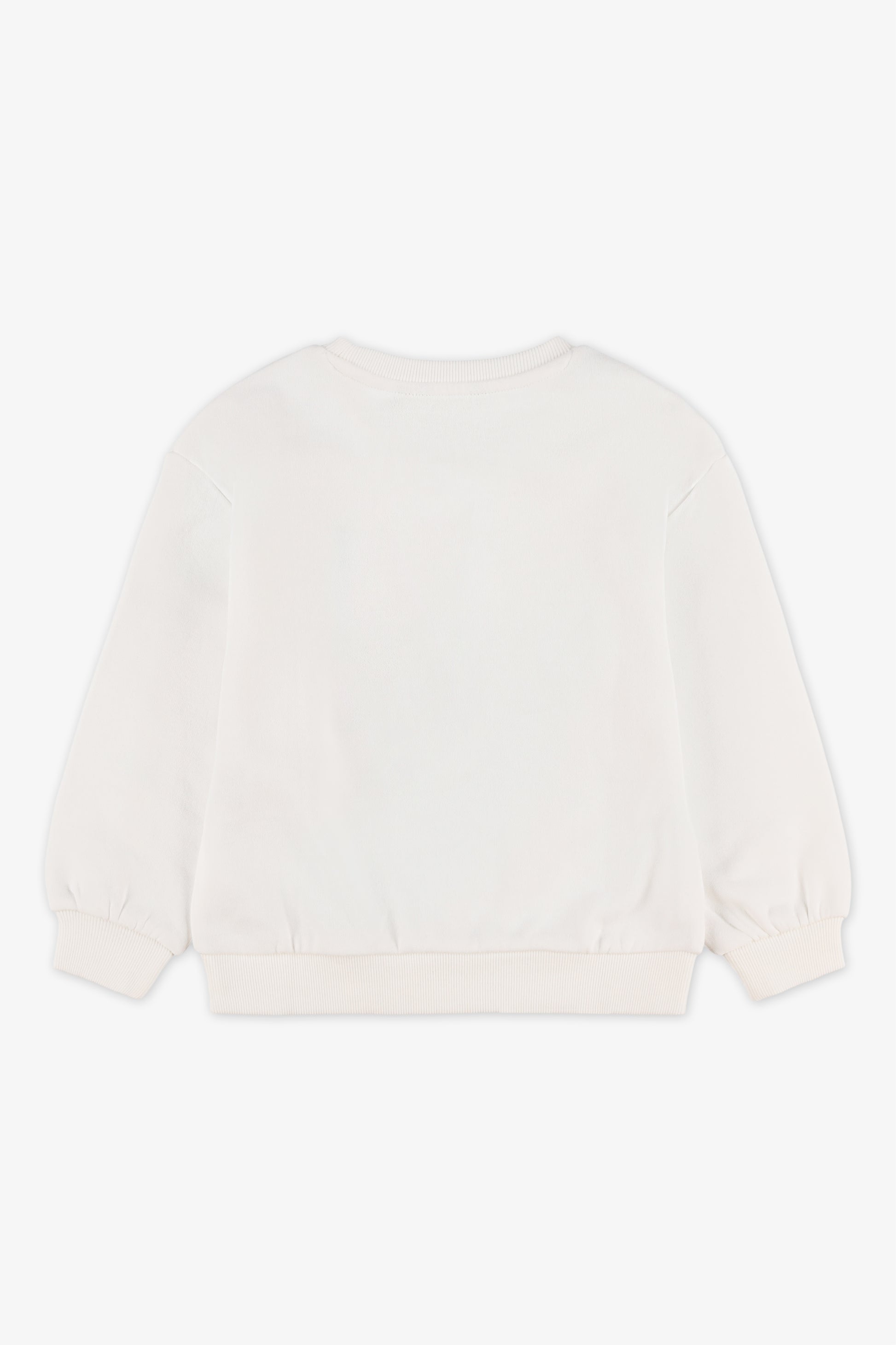 Chandail ouaté - Enfant fille && BLANC CASSÉ