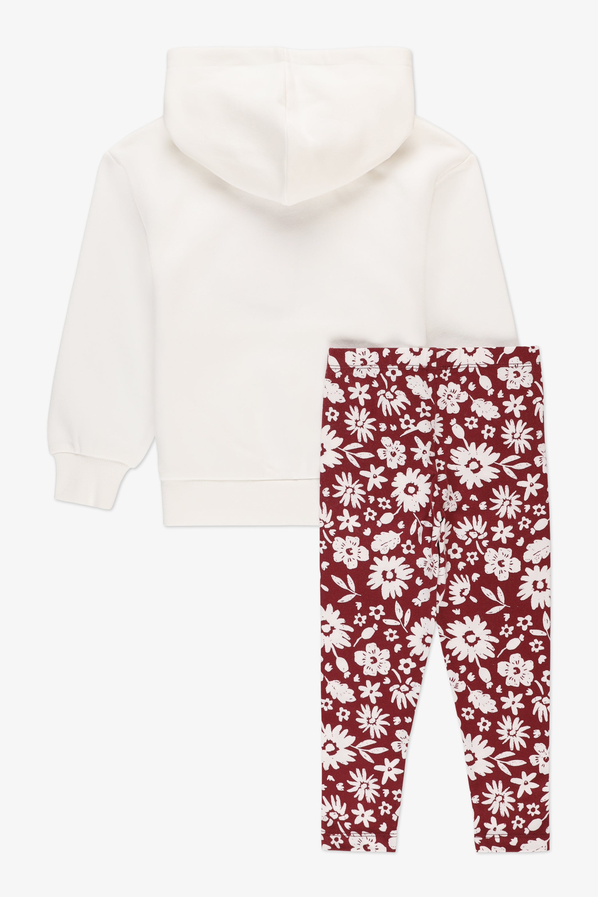 Ensemble 2 morceaux - Enfant fille && BLANC CASSÉ