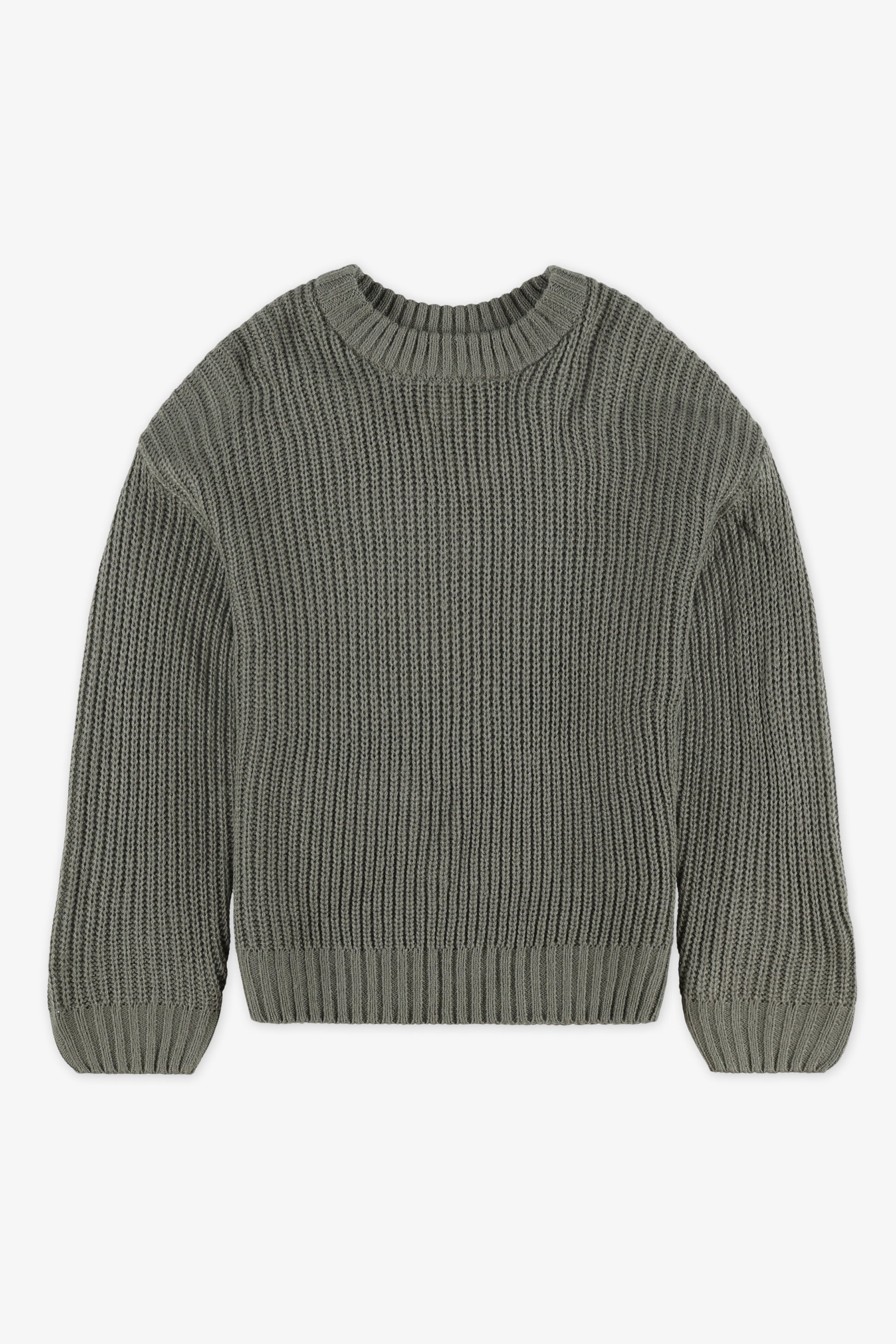 Chandail en tricot - Enfant fille && KAKI