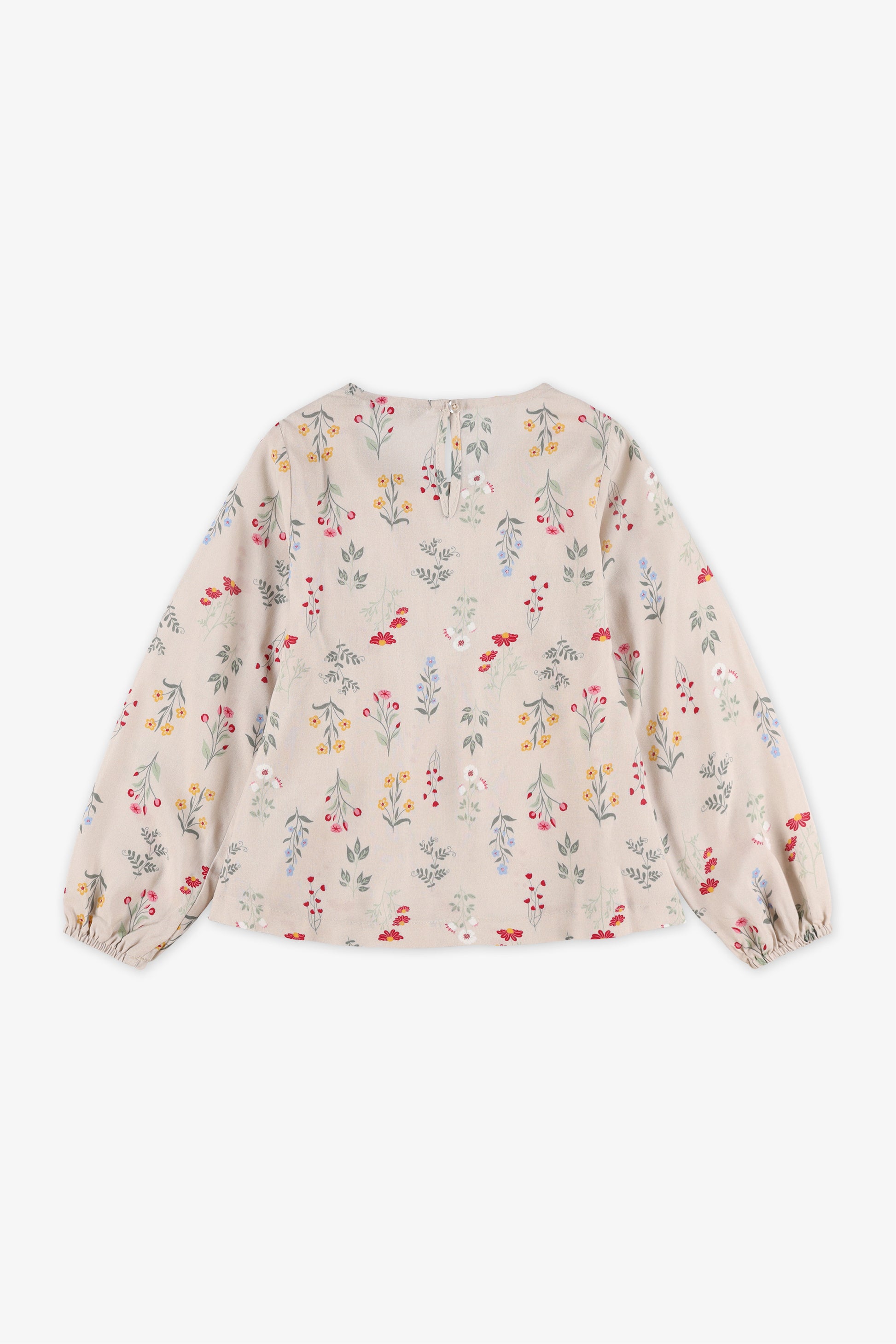 Chemisier - Enfant fille && BEIGE/MULTI