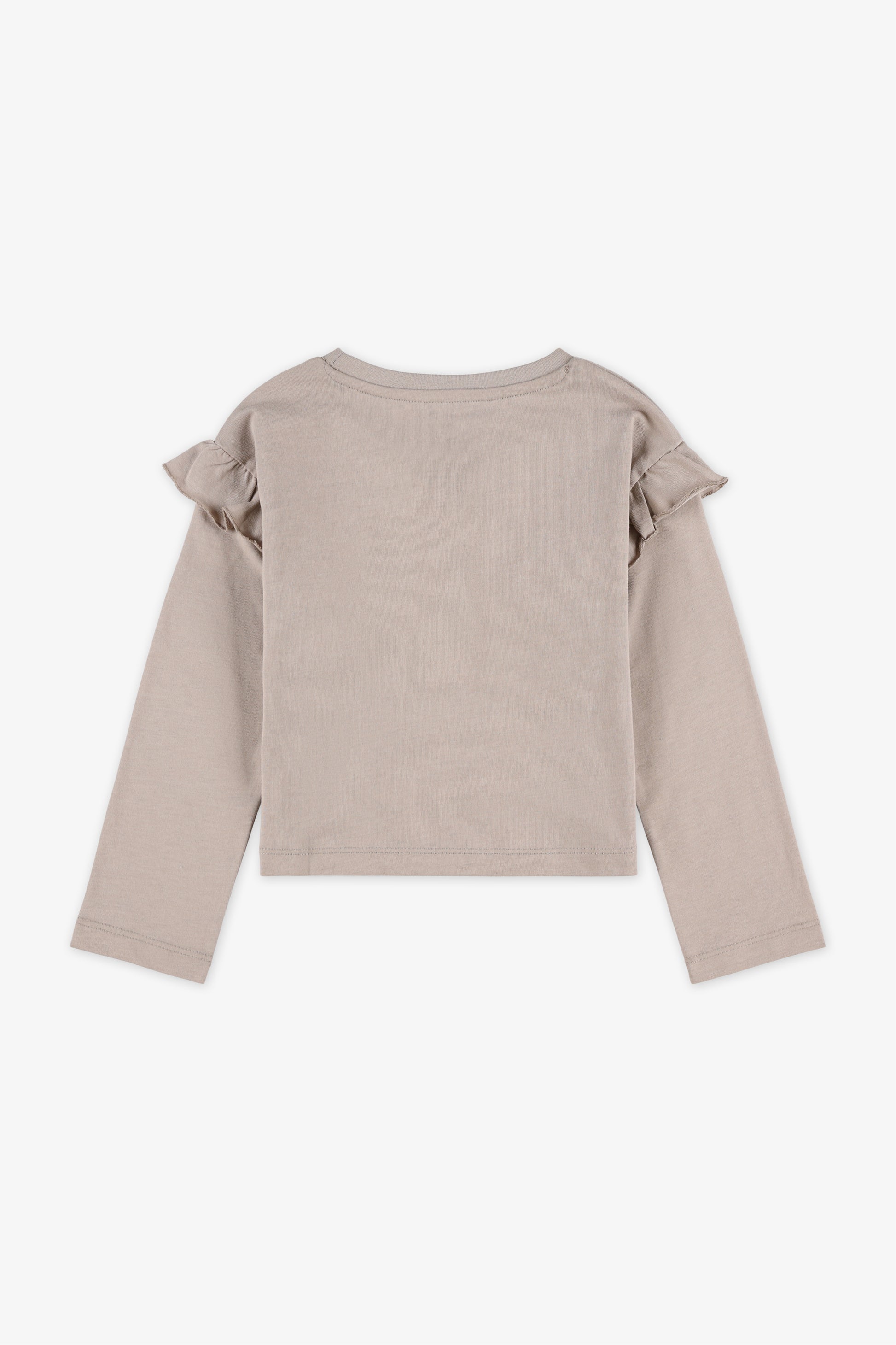 Chandail léger - Enfant fille && TAUPE