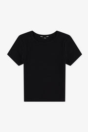 Chandail manches courtes - Enfant fille && NOIR