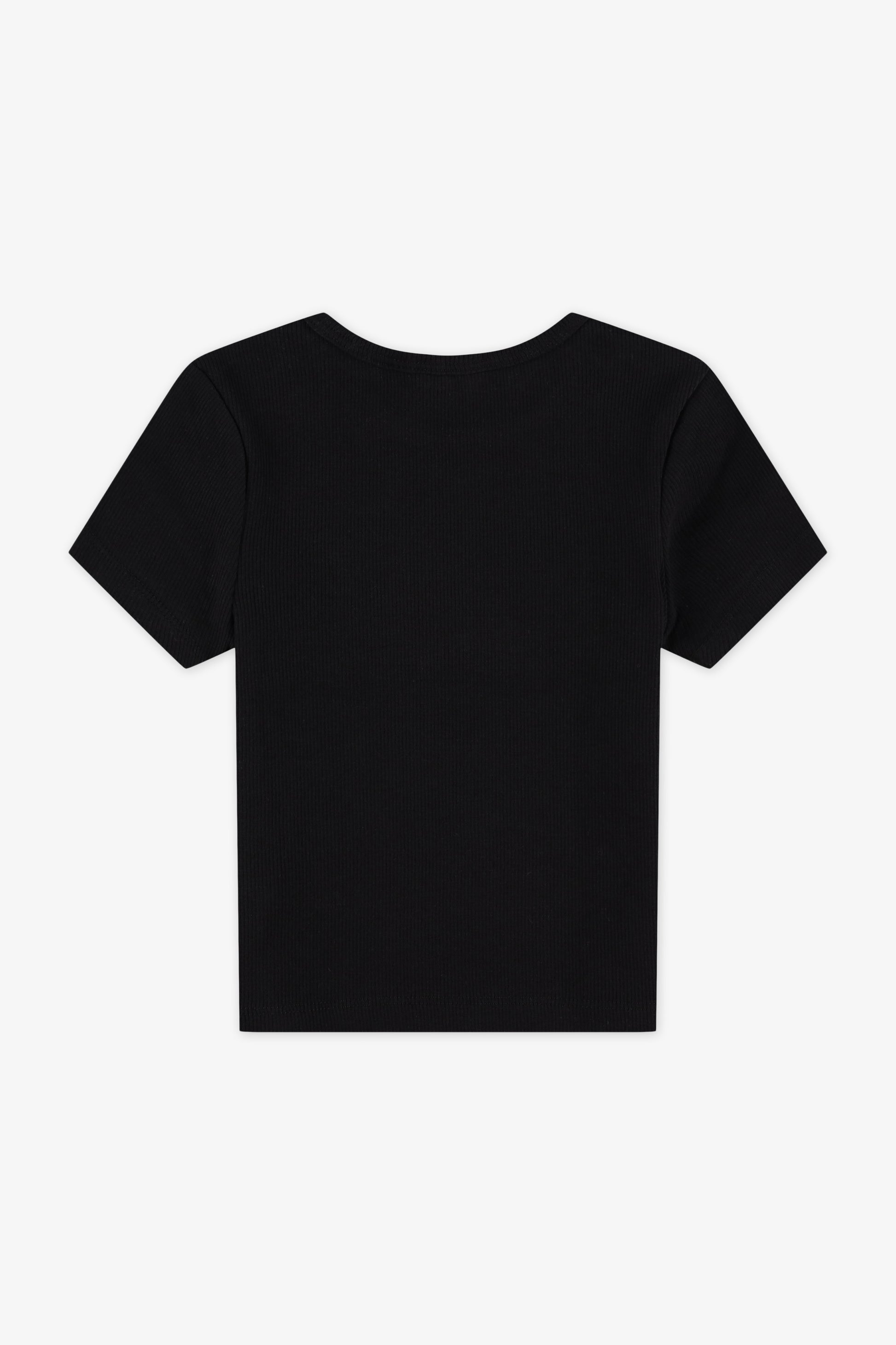 Chandail manches courtes - Enfant fille && NOIR