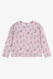 Chandail léger 2/20$ - Enfant fille && LILAS MULTI