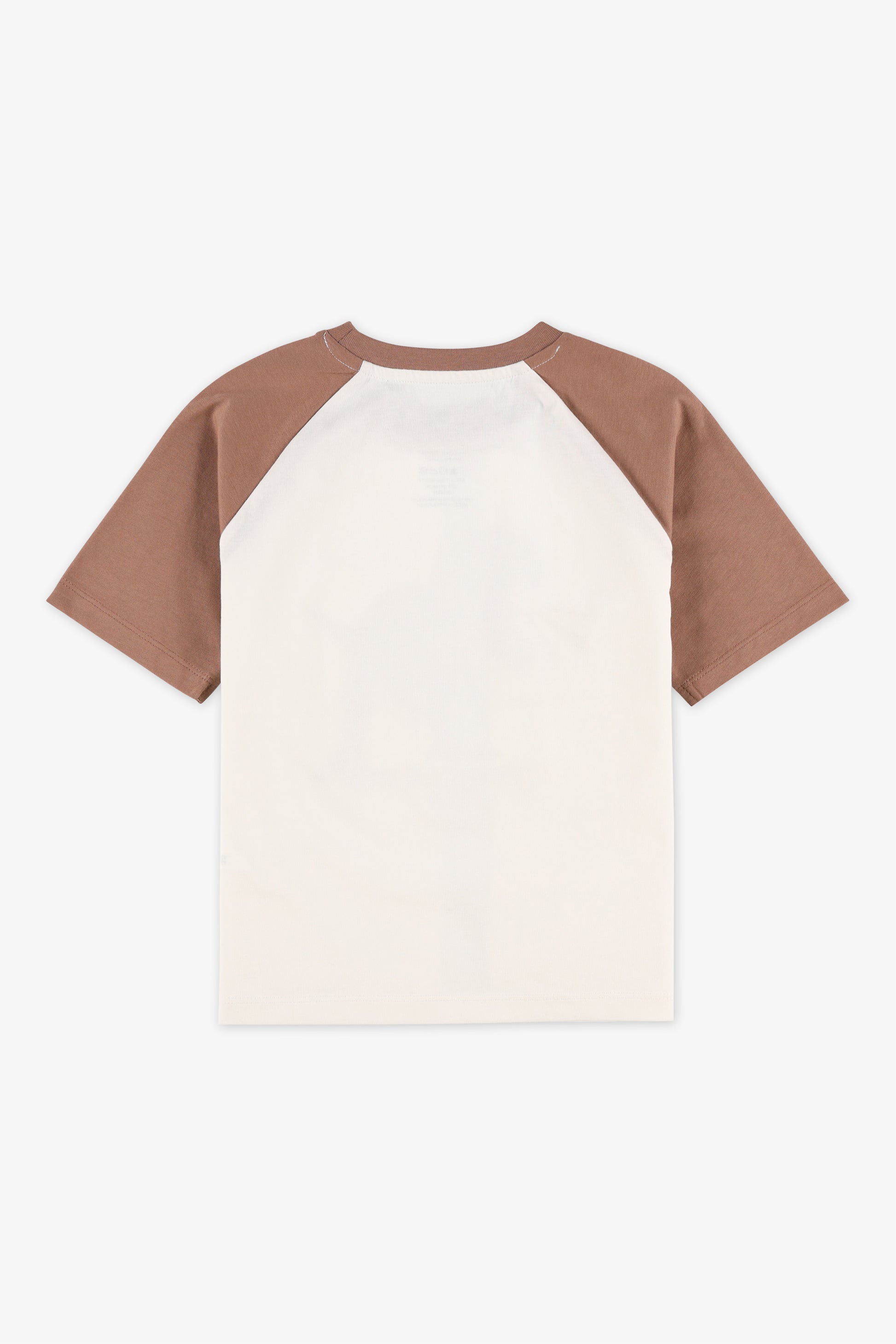 Chandail manches courtes 2/20$ - Enfant garçon && BLANC CASSÉ