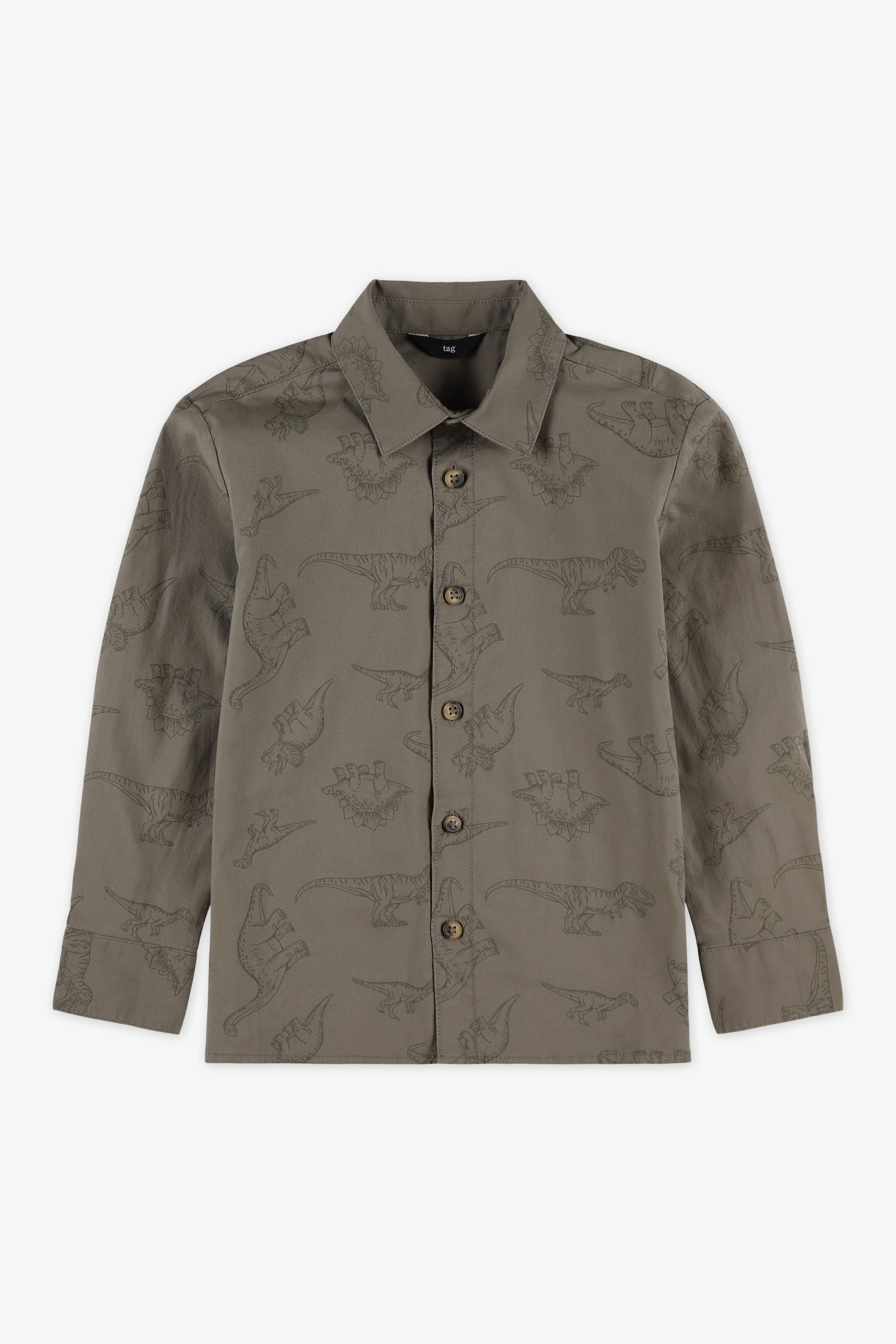 Chemise - Enfant garçon && KAKI