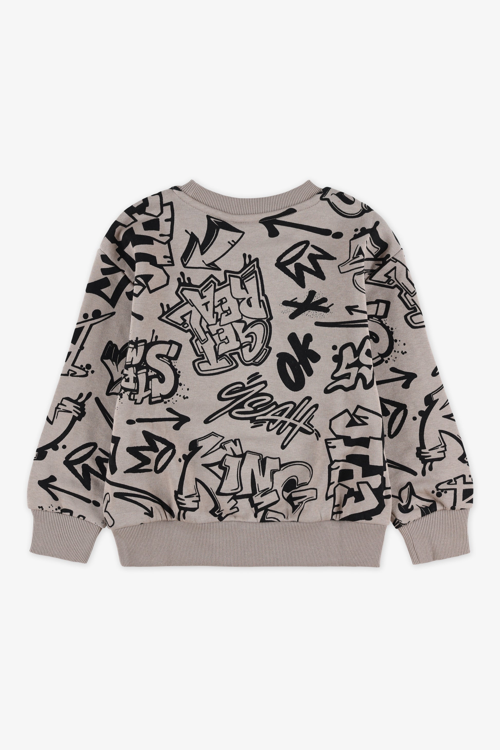 Chandail ouaté - Enfant garçon && TAUPE MULTI