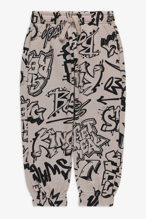 Pantalon ouaté - Enfant garçon && TAUPE MULTI