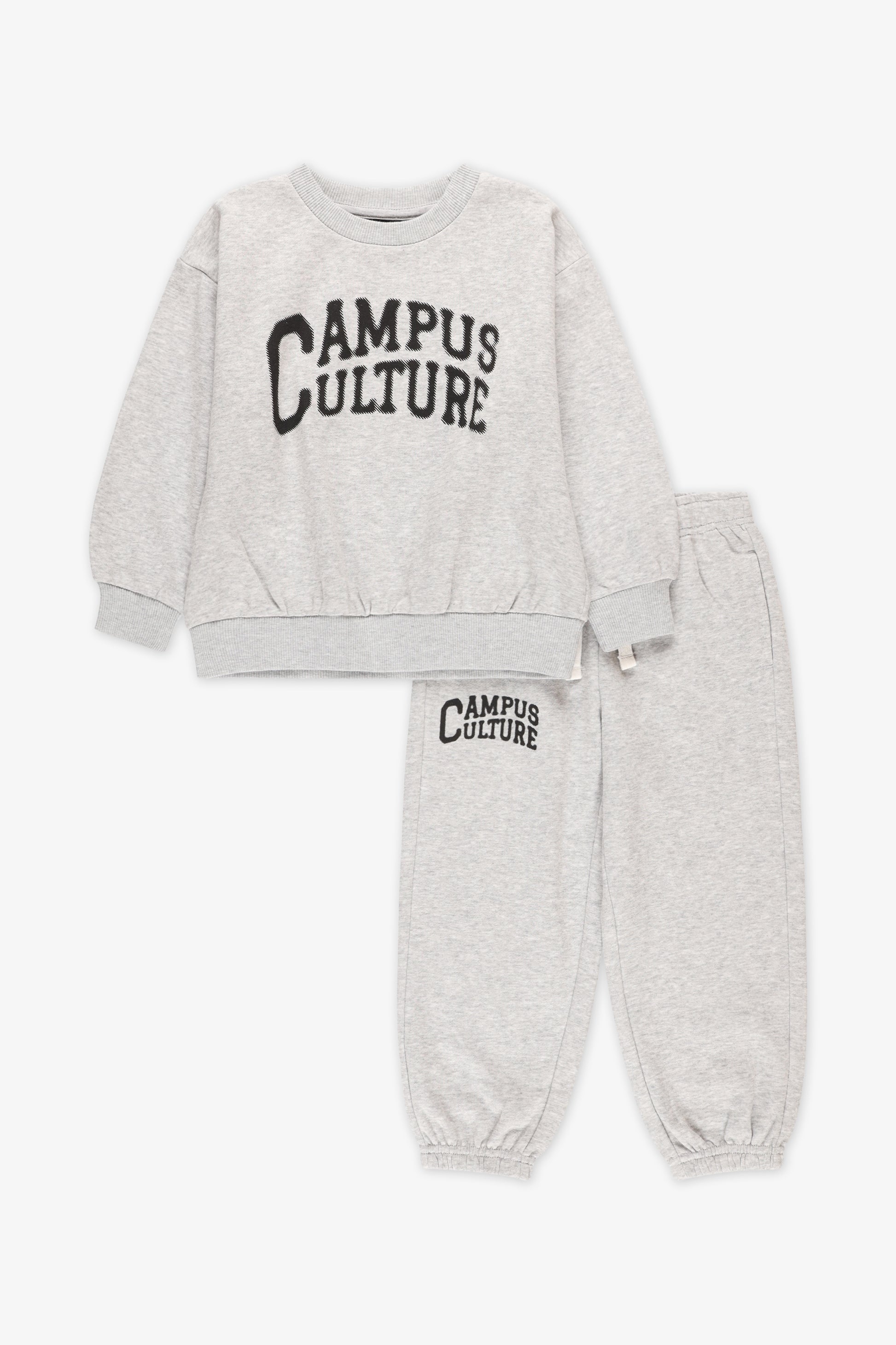 Ensemble 2 morceaux - Enfant garçon && MIX GRIS CLAIR