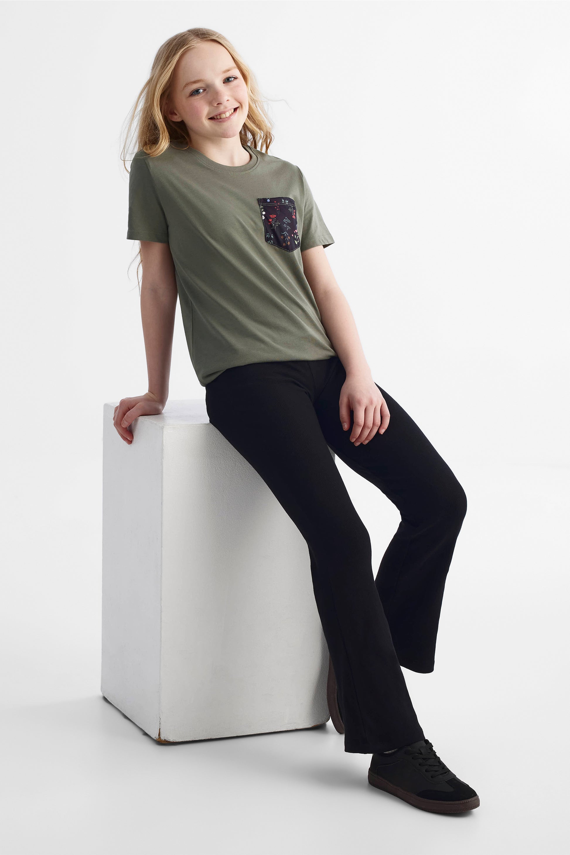Legging - Ado fille && NOIR