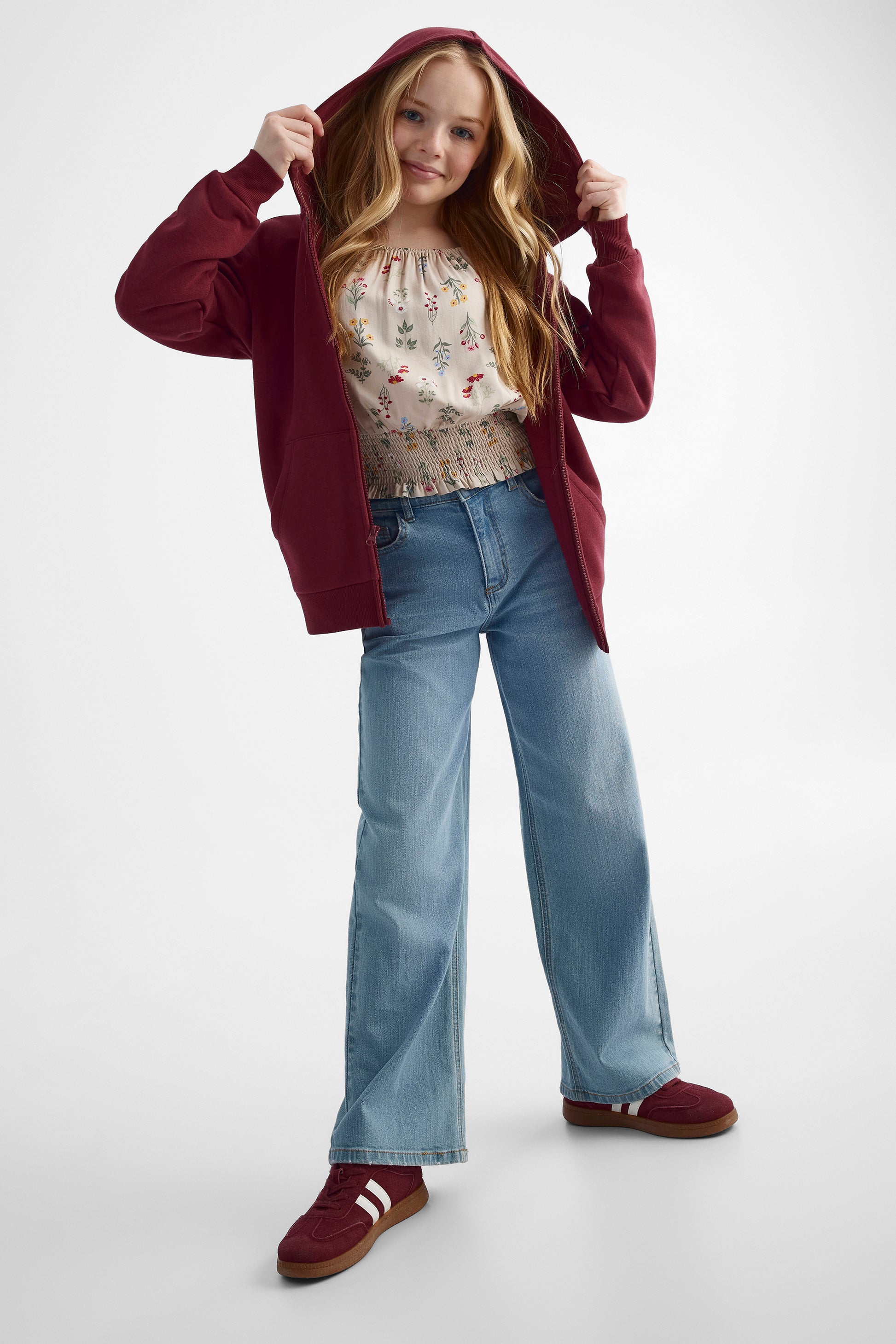 Veste ouatée - Ado fille && BOURGOGNE