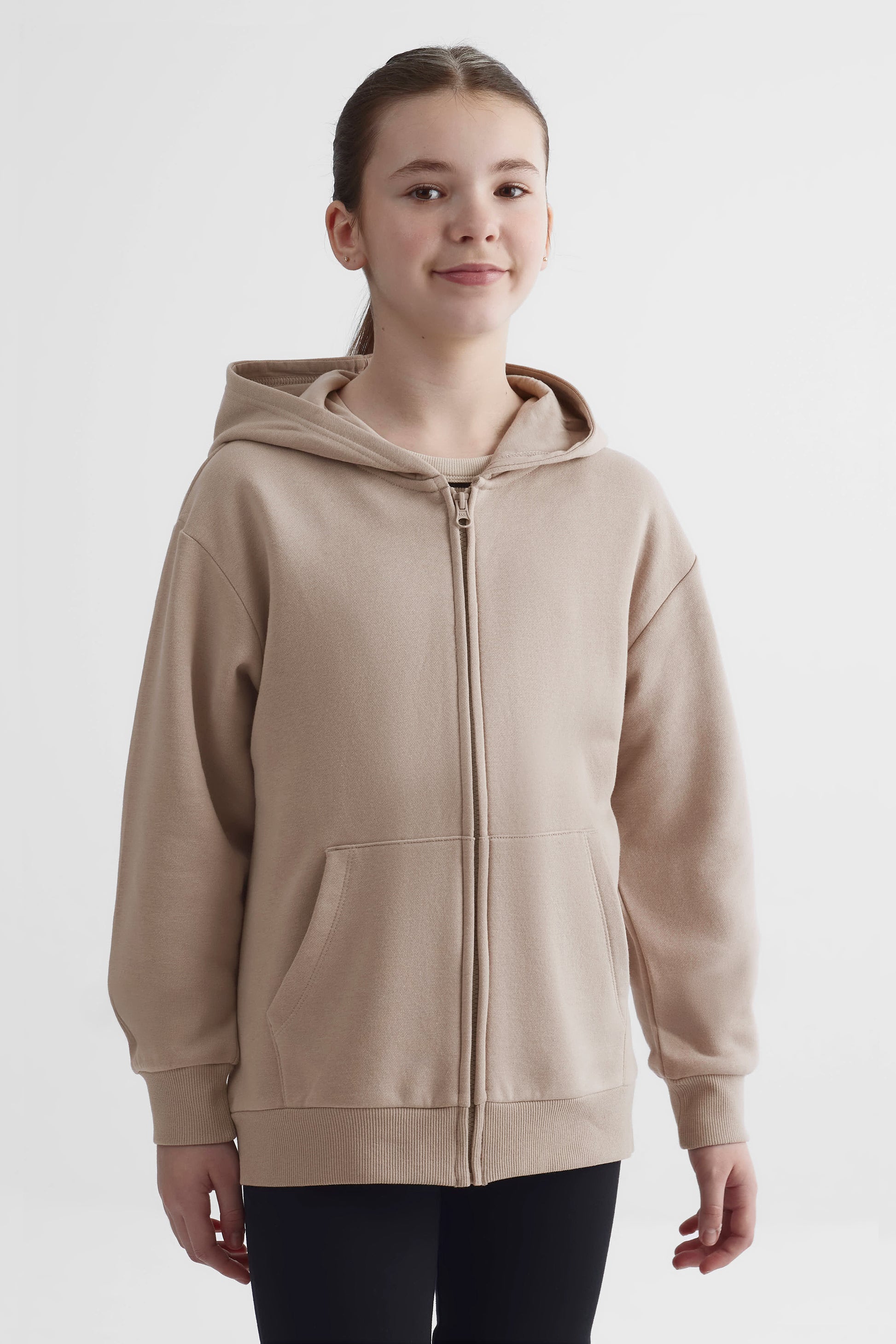 Veste ouatée - Ado fille && TAUPE