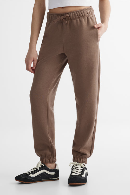 Pantalon ouaté - Ado fille && BRUN