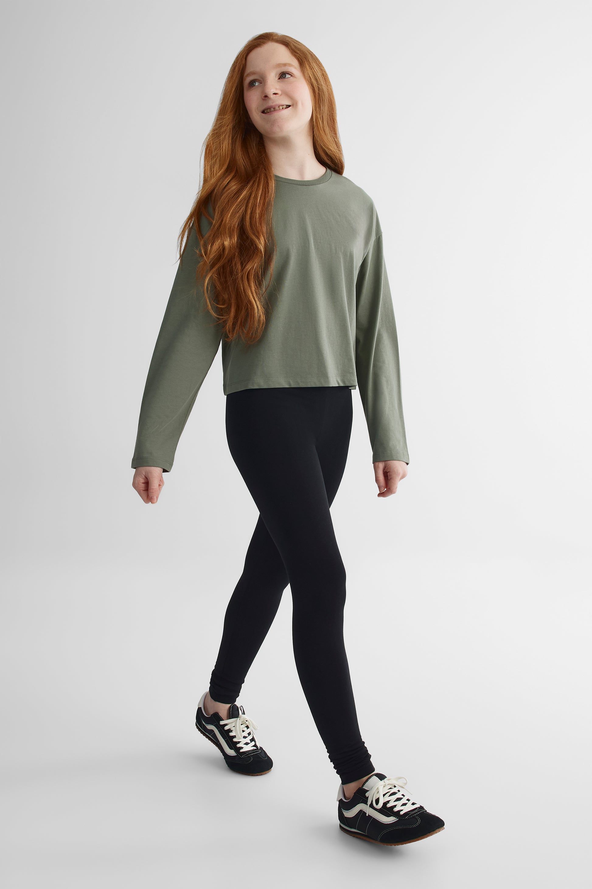 Legging - Ado fille && NOIR